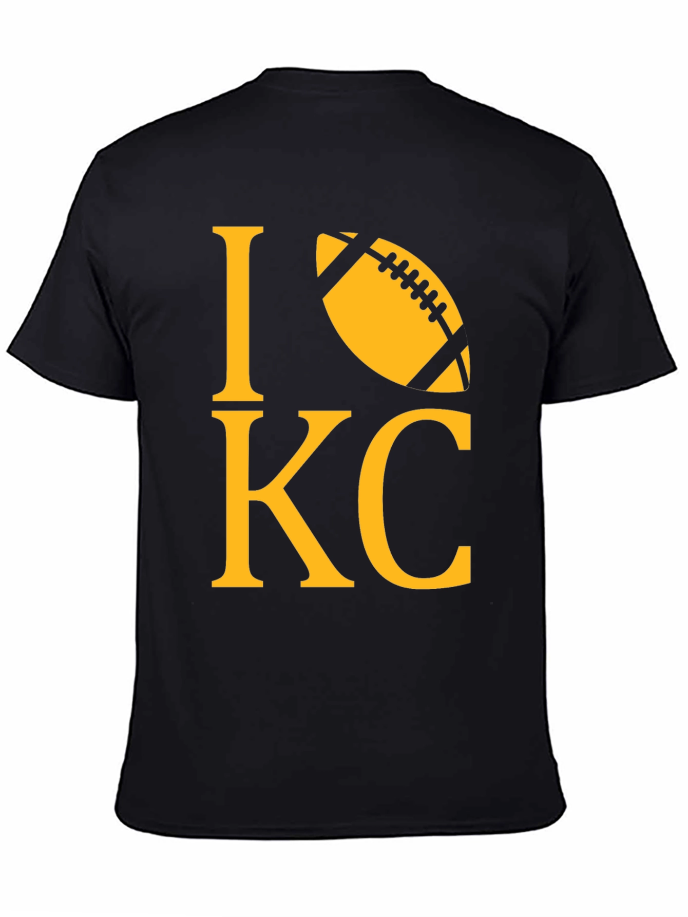 I Love KC Football T-Shirt