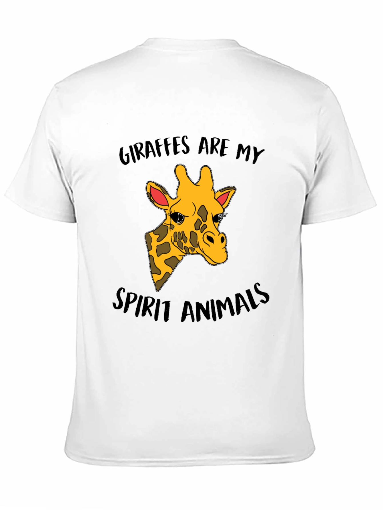 Giraffe Spirit Animal Graphic T-Shirt