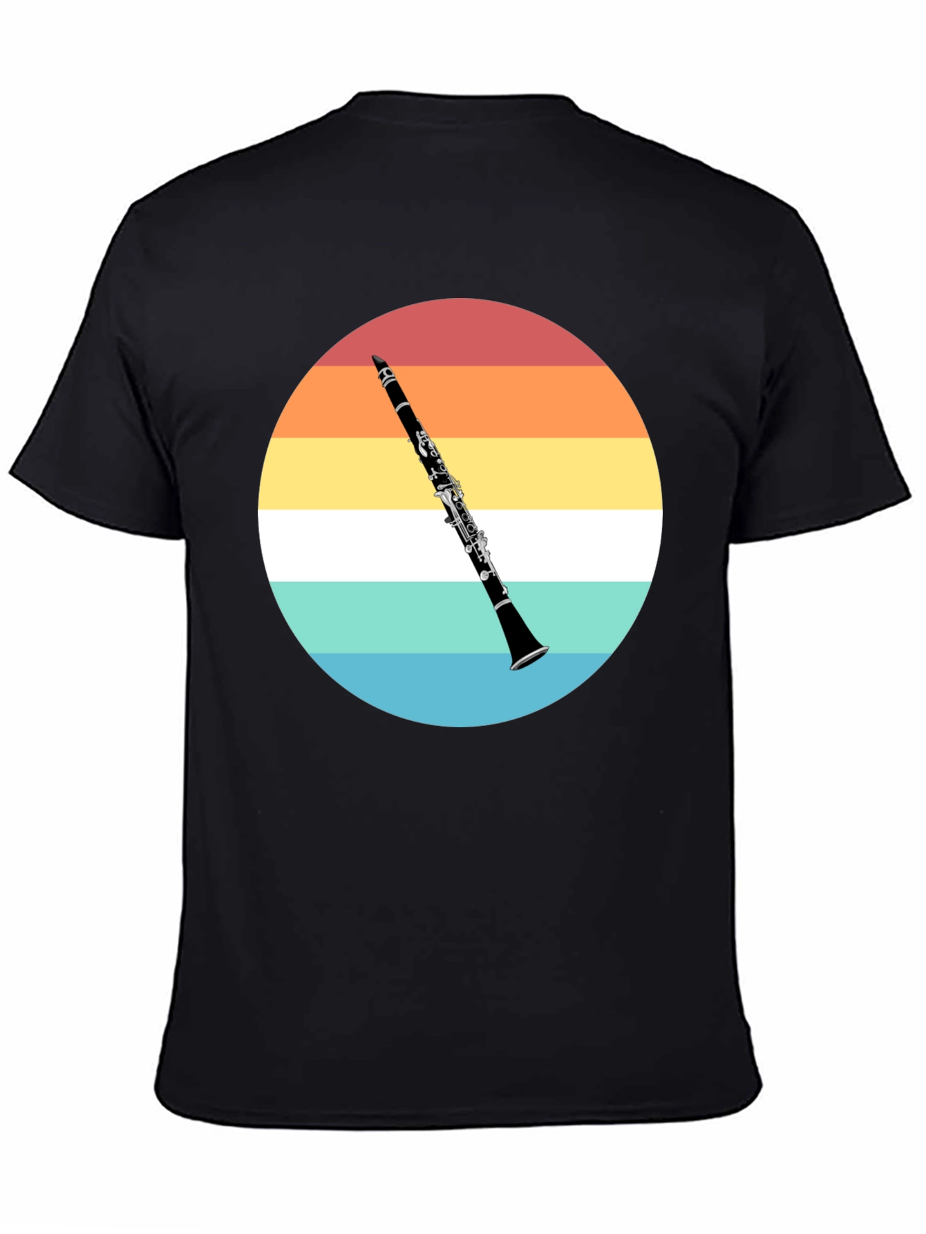 Clarinet Sunset T-Shirt - Musician Gift