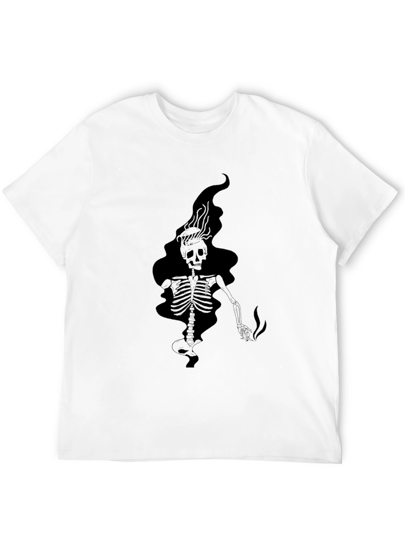 Skeleton Graphic Print T-Shirt