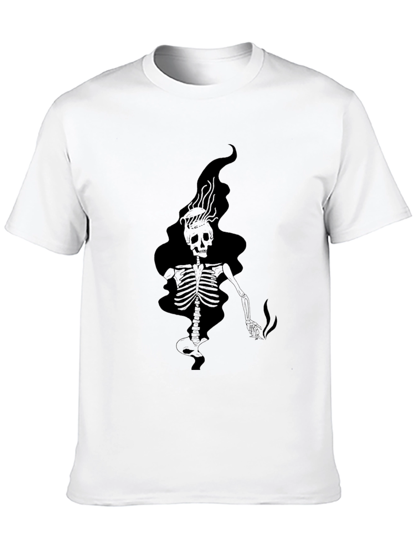 Skeleton Graphic Print T-Shirt