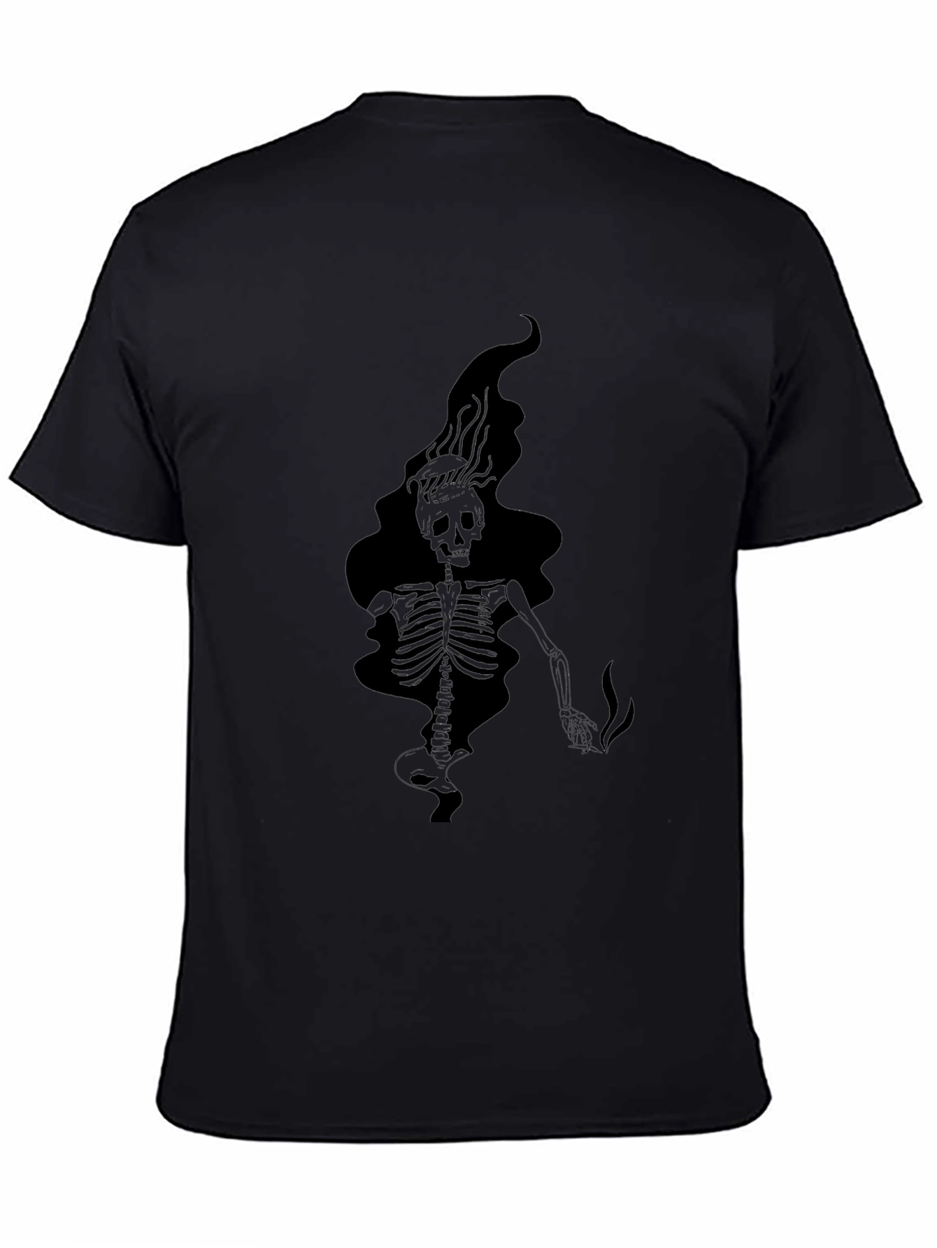 Skeleton Graphic Print T-Shirt