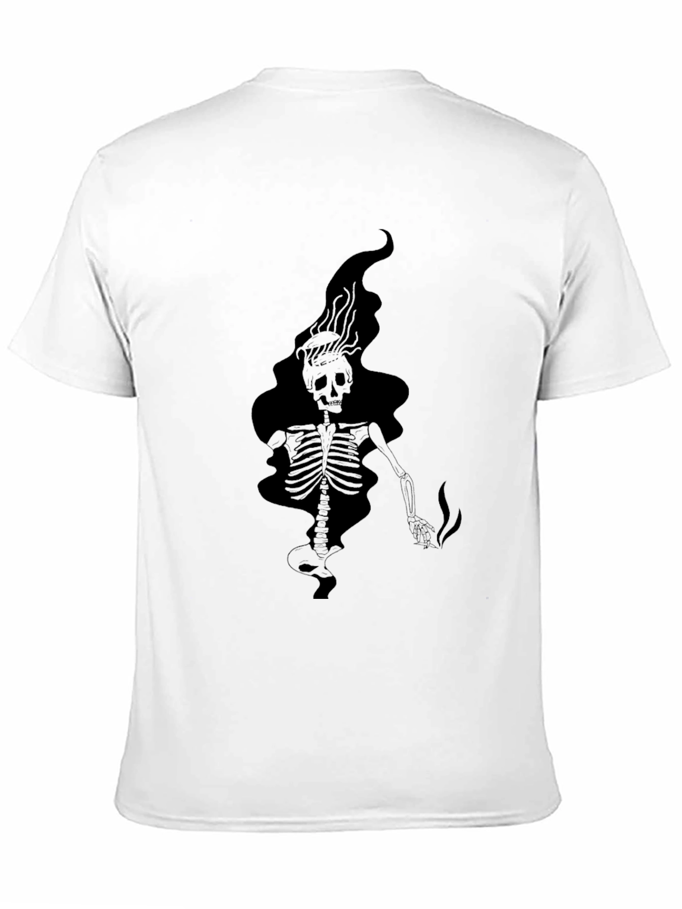 Skeleton Graphic Print T-Shirt