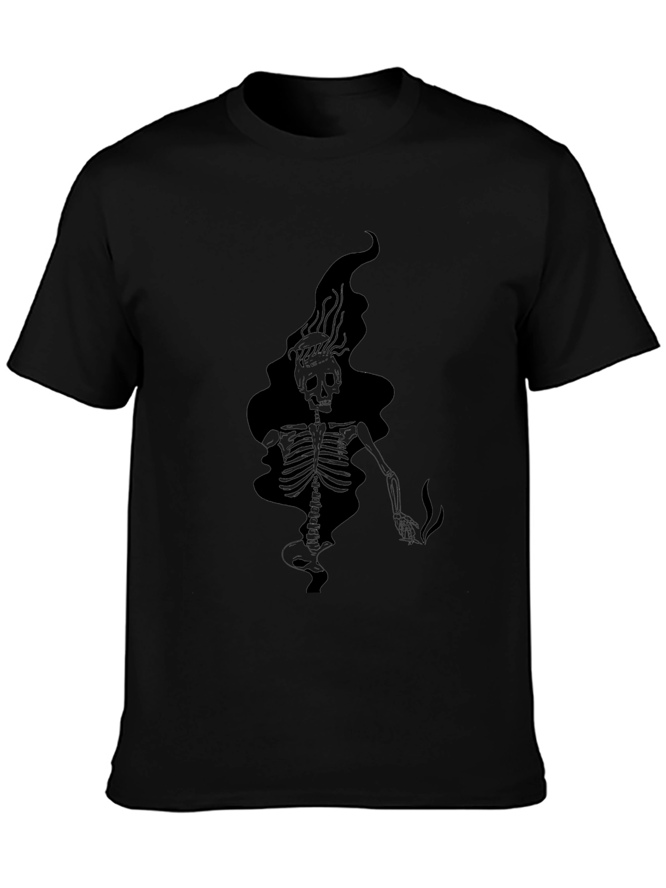Skeleton Graphic Print T-Shirt