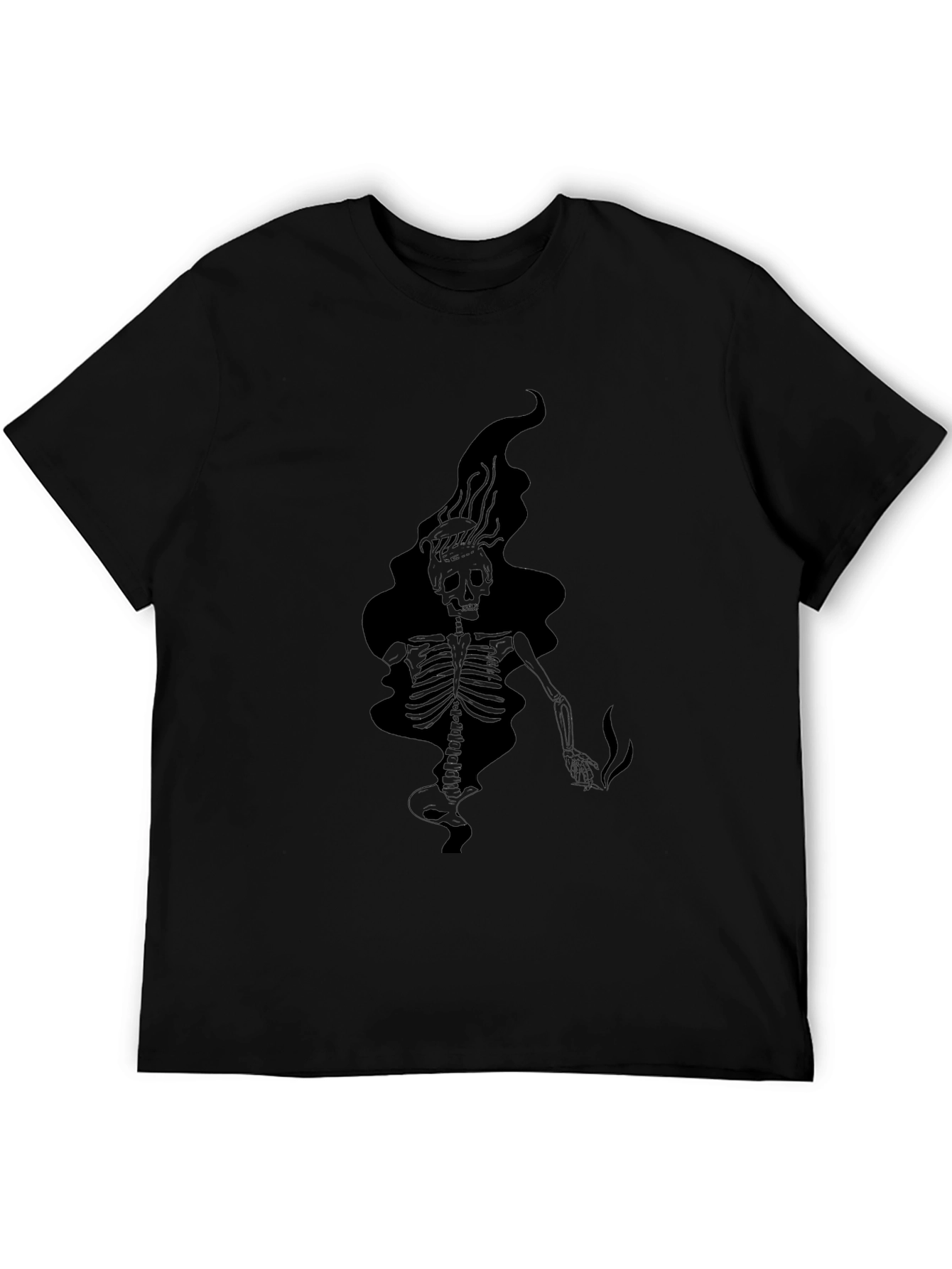 Skeleton Graphic Print T-Shirt