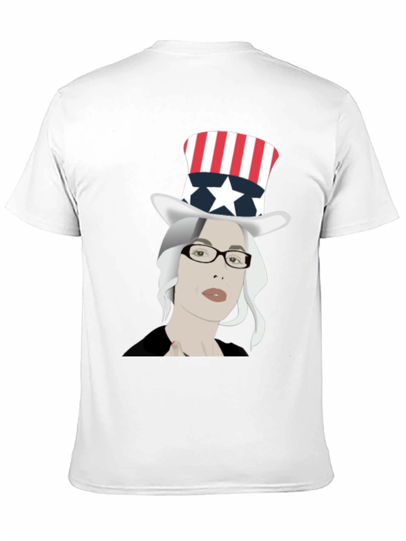 Uncle Sam Hat T-Shirt - Patriotic Design