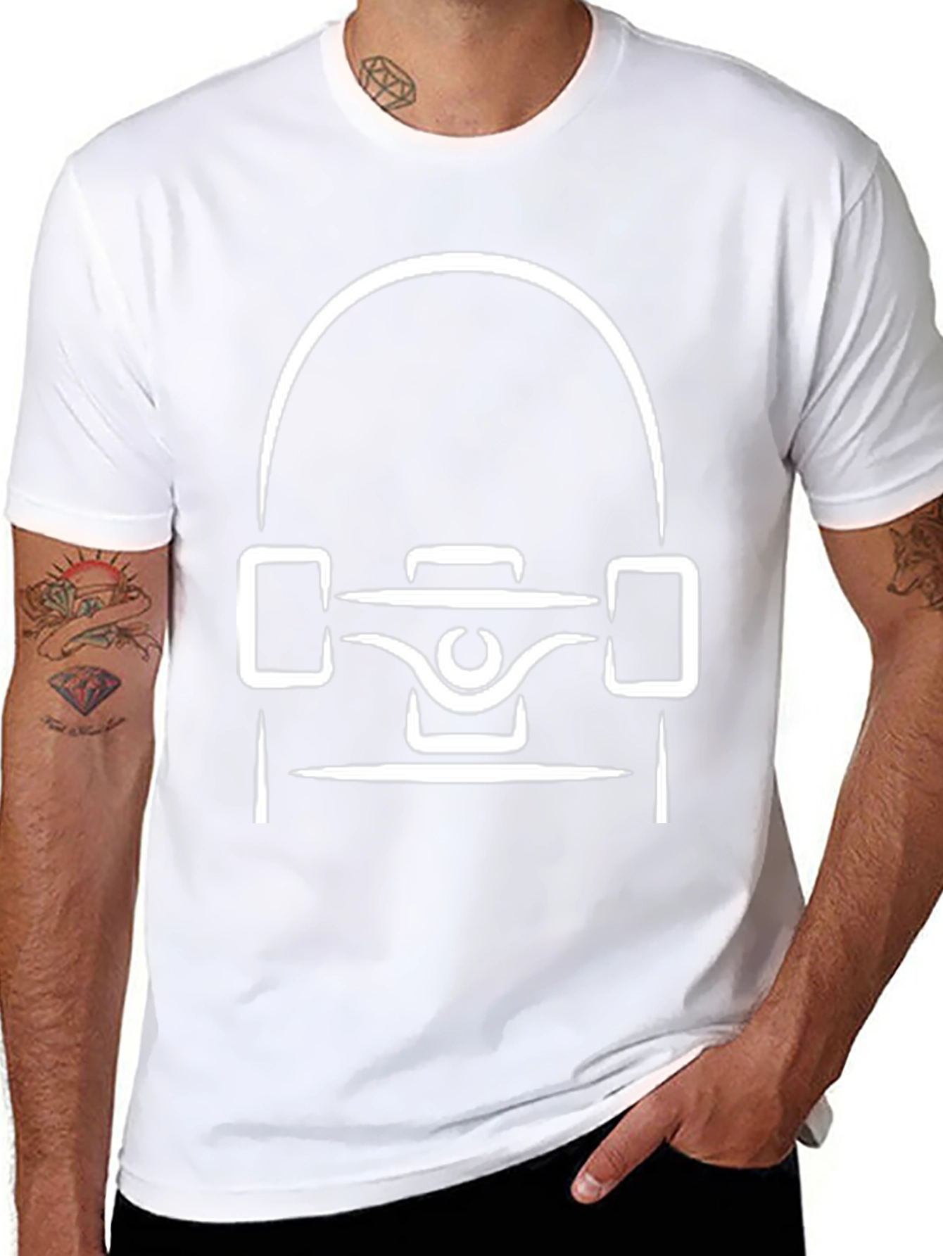 Skateboard Graphic Tee - Stylish Skateboarding T-Shirt