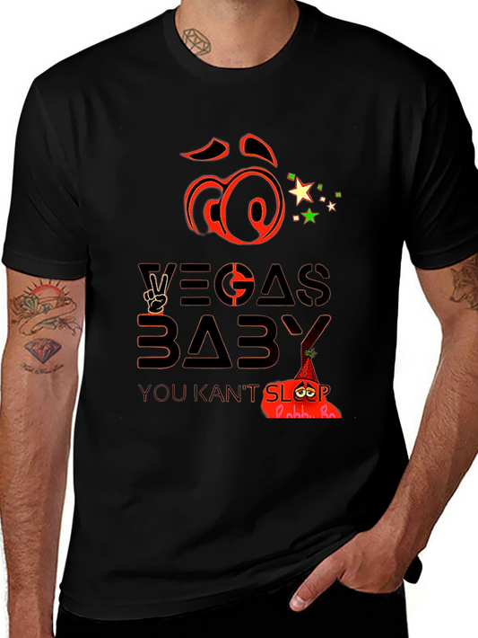 Vegas Baby Graphic T-Shirt - You Kant Slop
