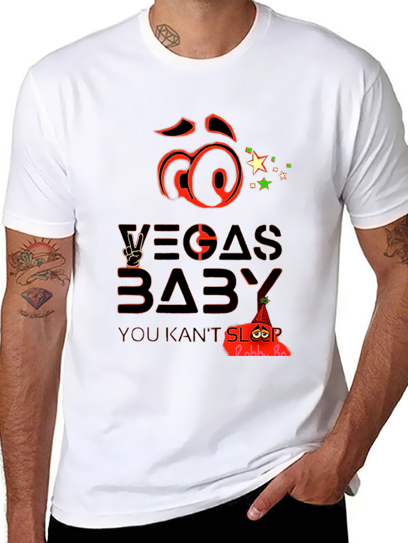 Vegas Baby Graphic T-Shirt - You Kant Slop