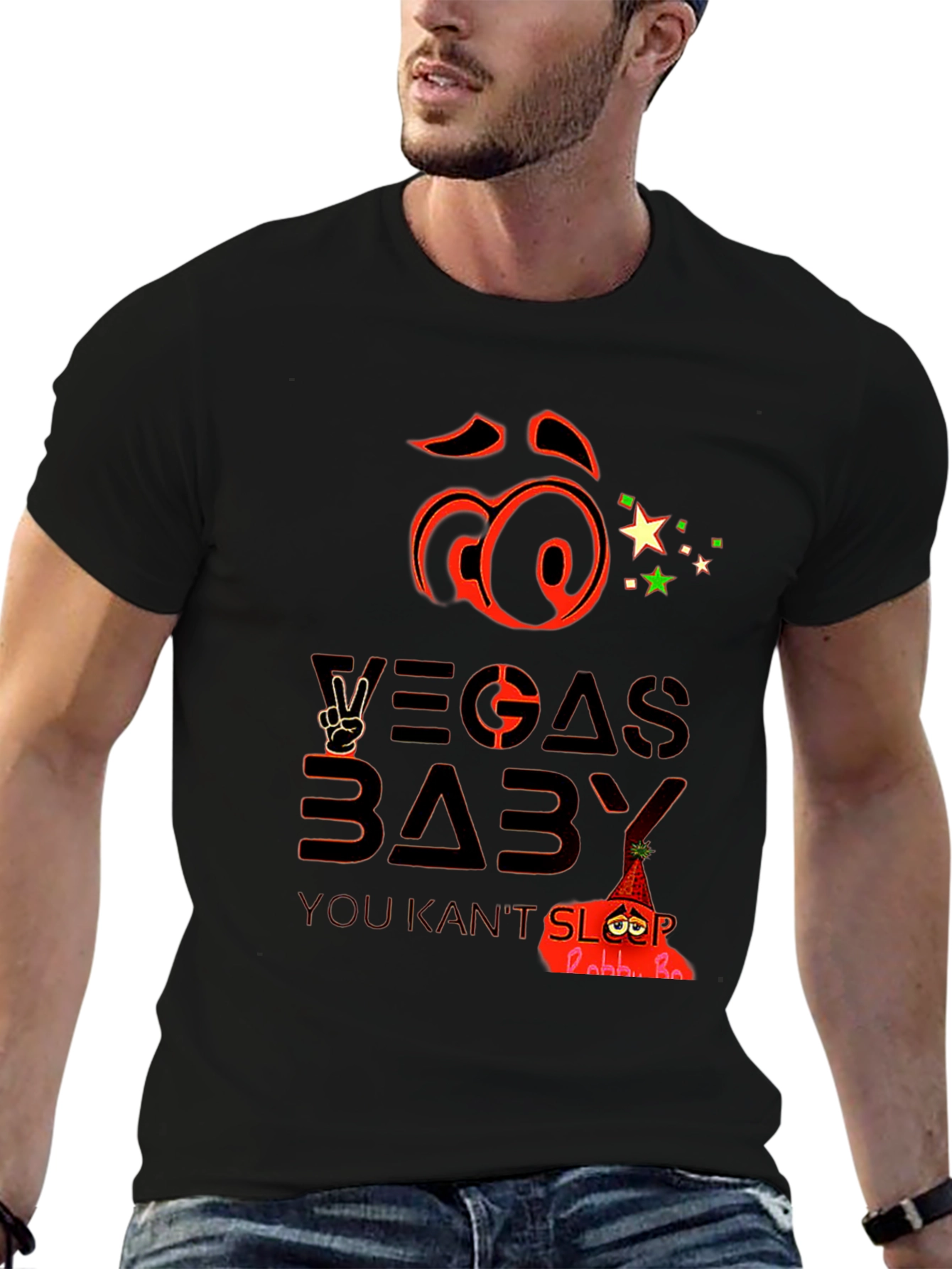 Vegas Baby Graphic T-Shirt - You Kant Slop