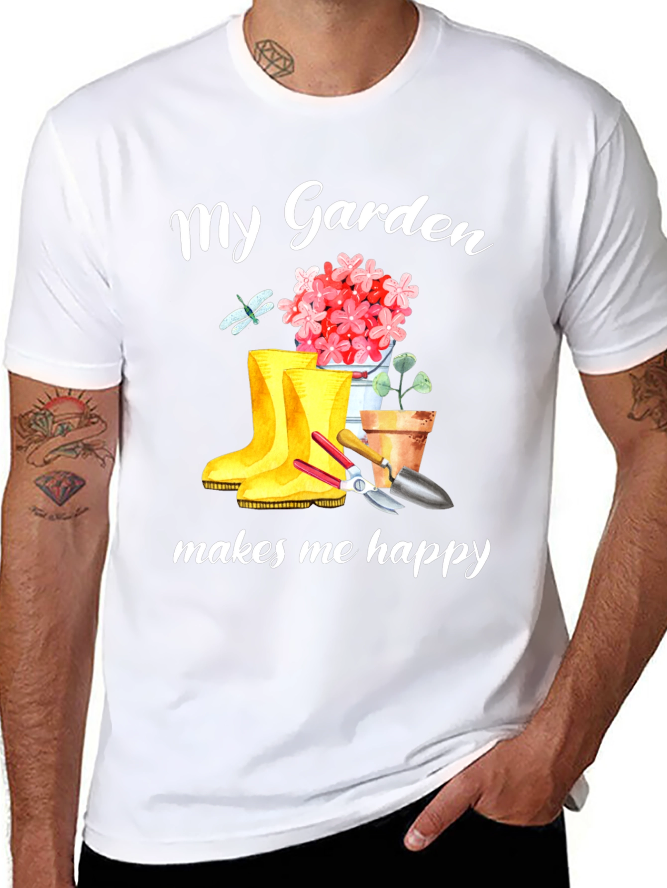 My Garden Makes Me Happy T-Shirt