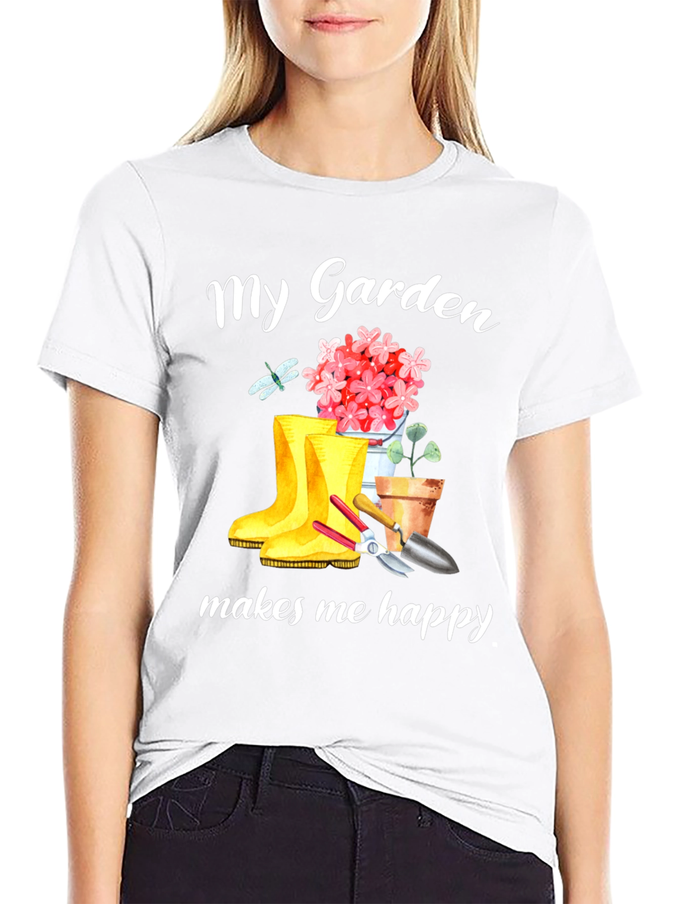 My Garden Makes Me Happy T-Shirt