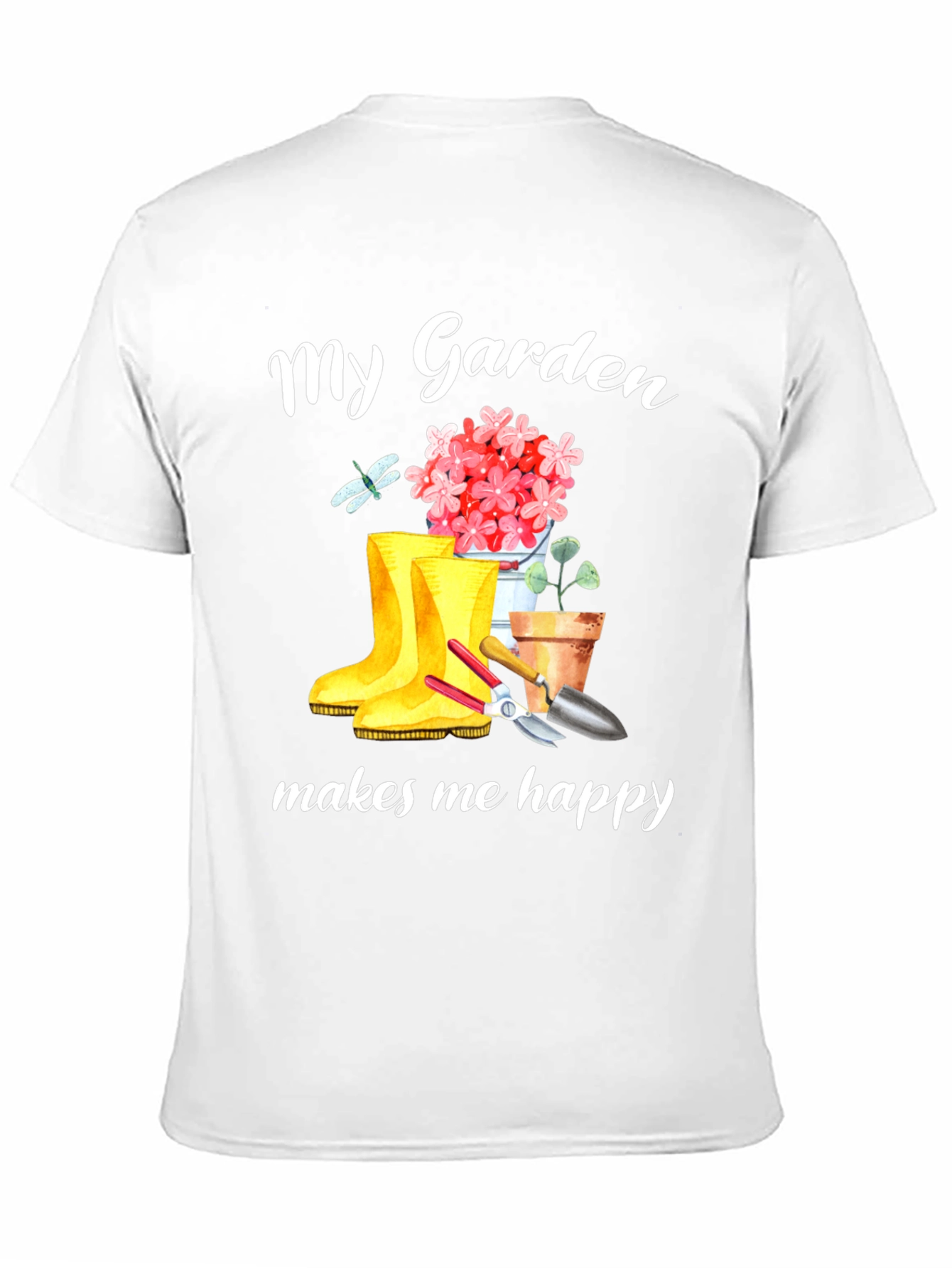 My Garden Makes Me Happy T-Shirt