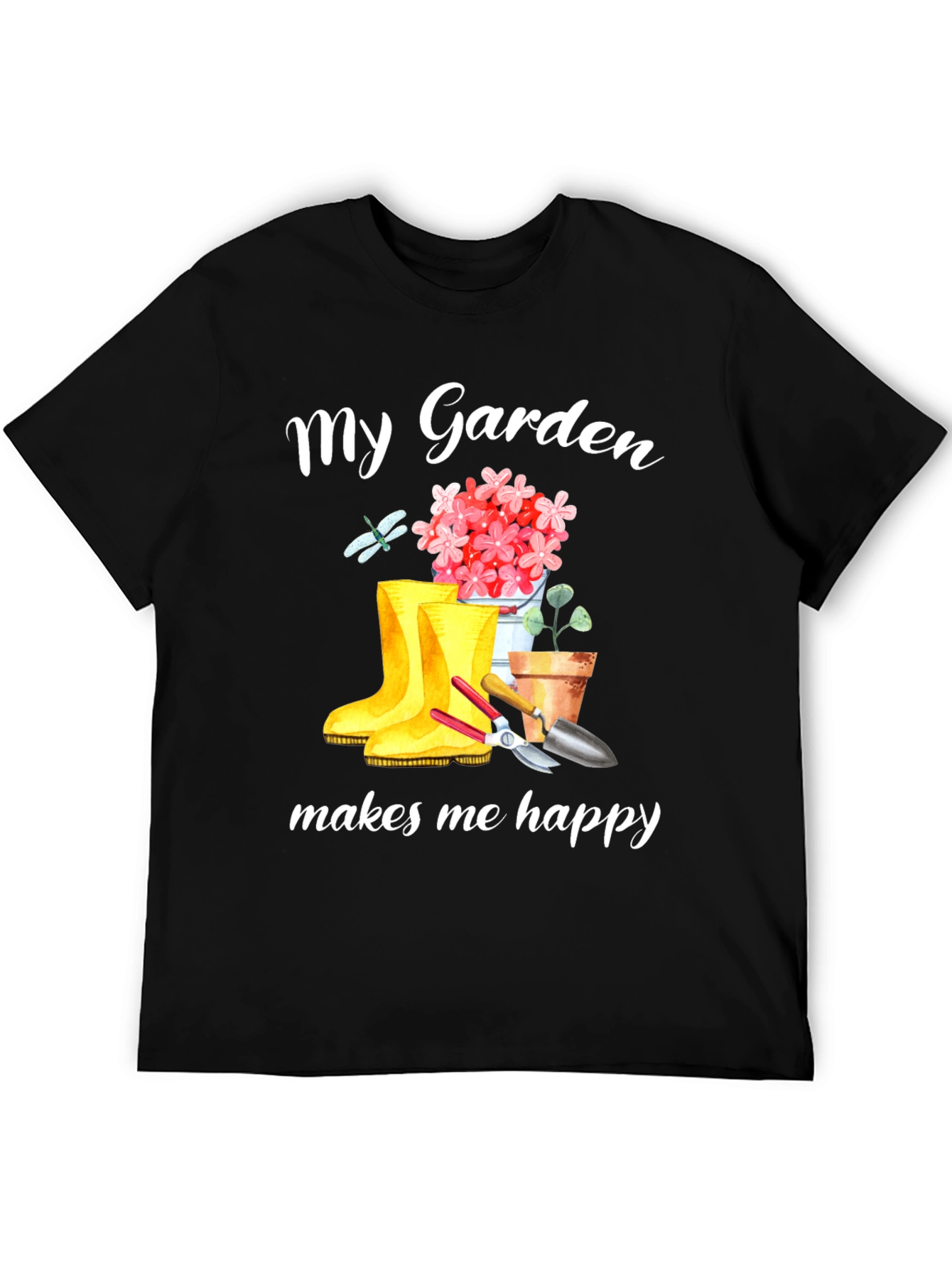 My Garden Makes Me Happy T-Shirt