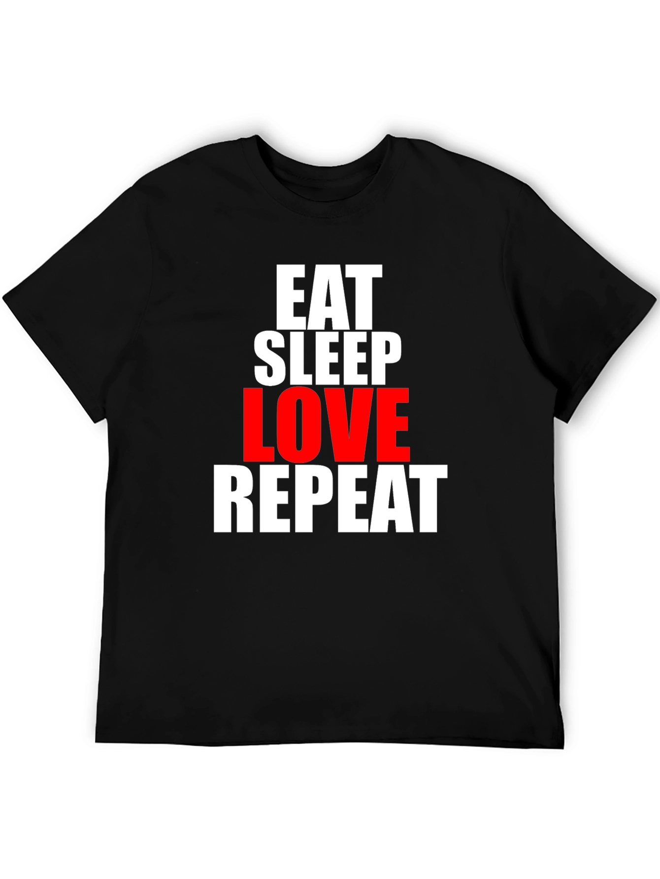 Eat Sleep Love Repeat Graphic Tee