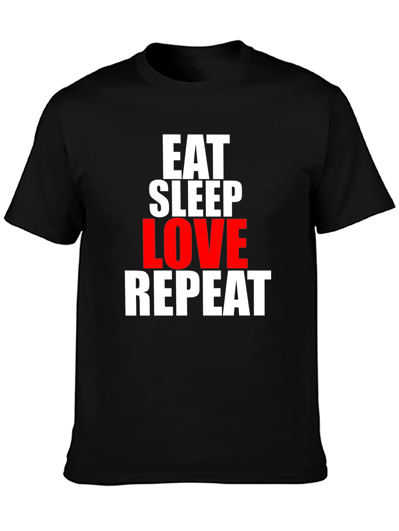 Eat Sleep Love Repeat Graphic Tee