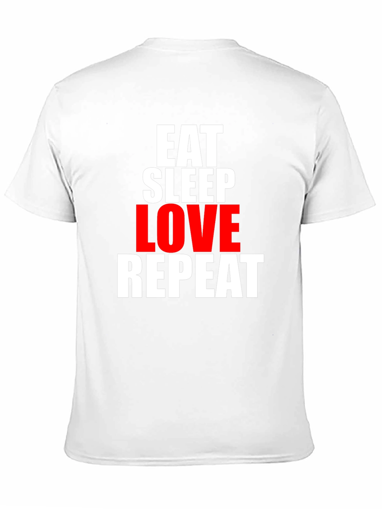 Eat Sleep Love Repeat Graphic Tee