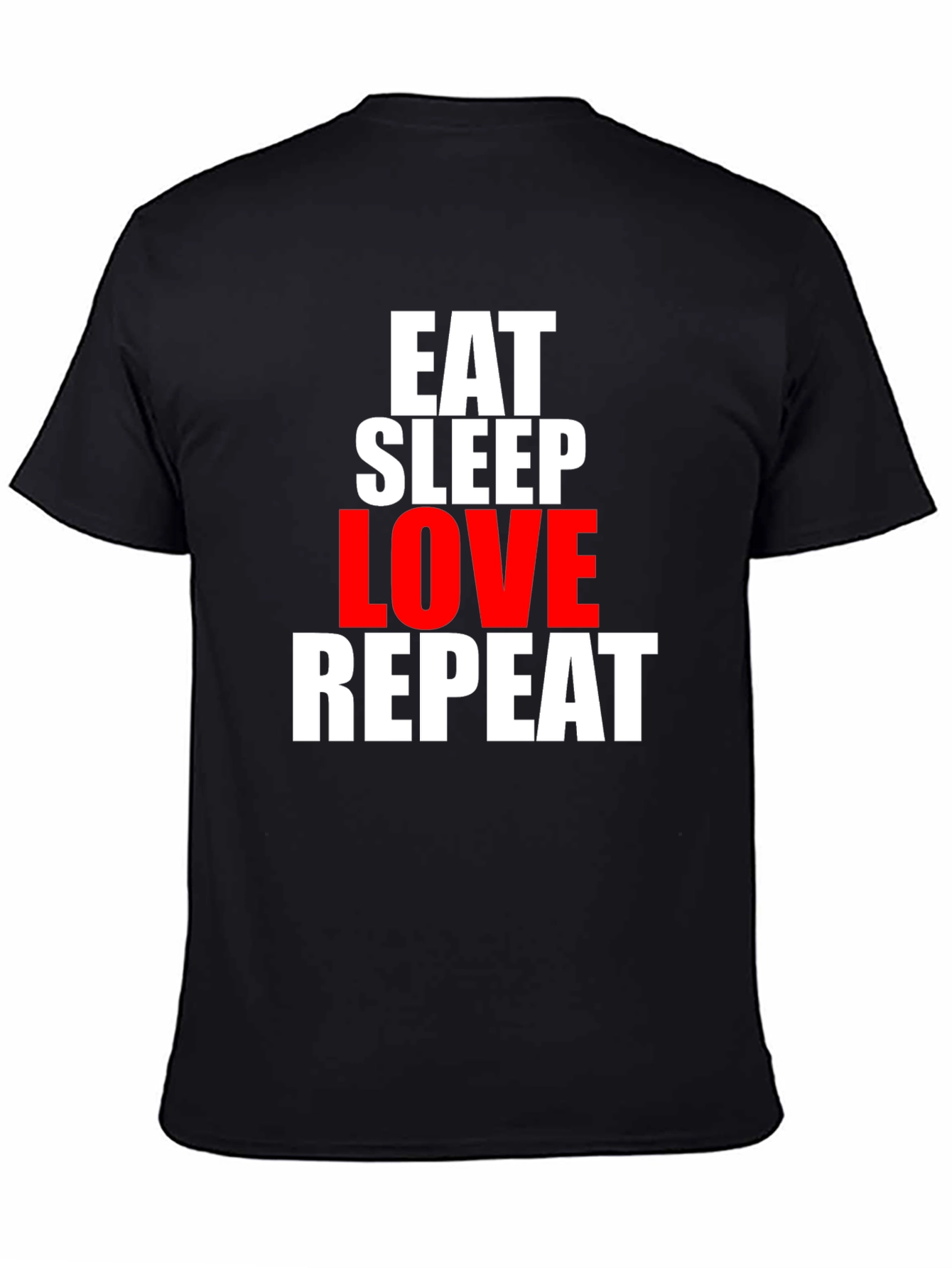 Eat Sleep Love Repeat Graphic Tee