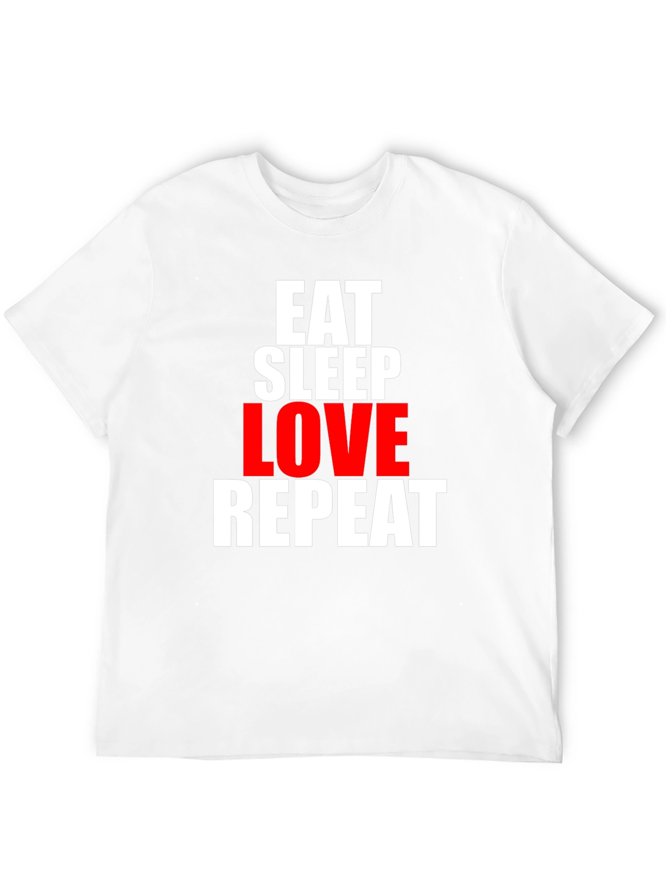 Eat Sleep Love Repeat Graphic Tee