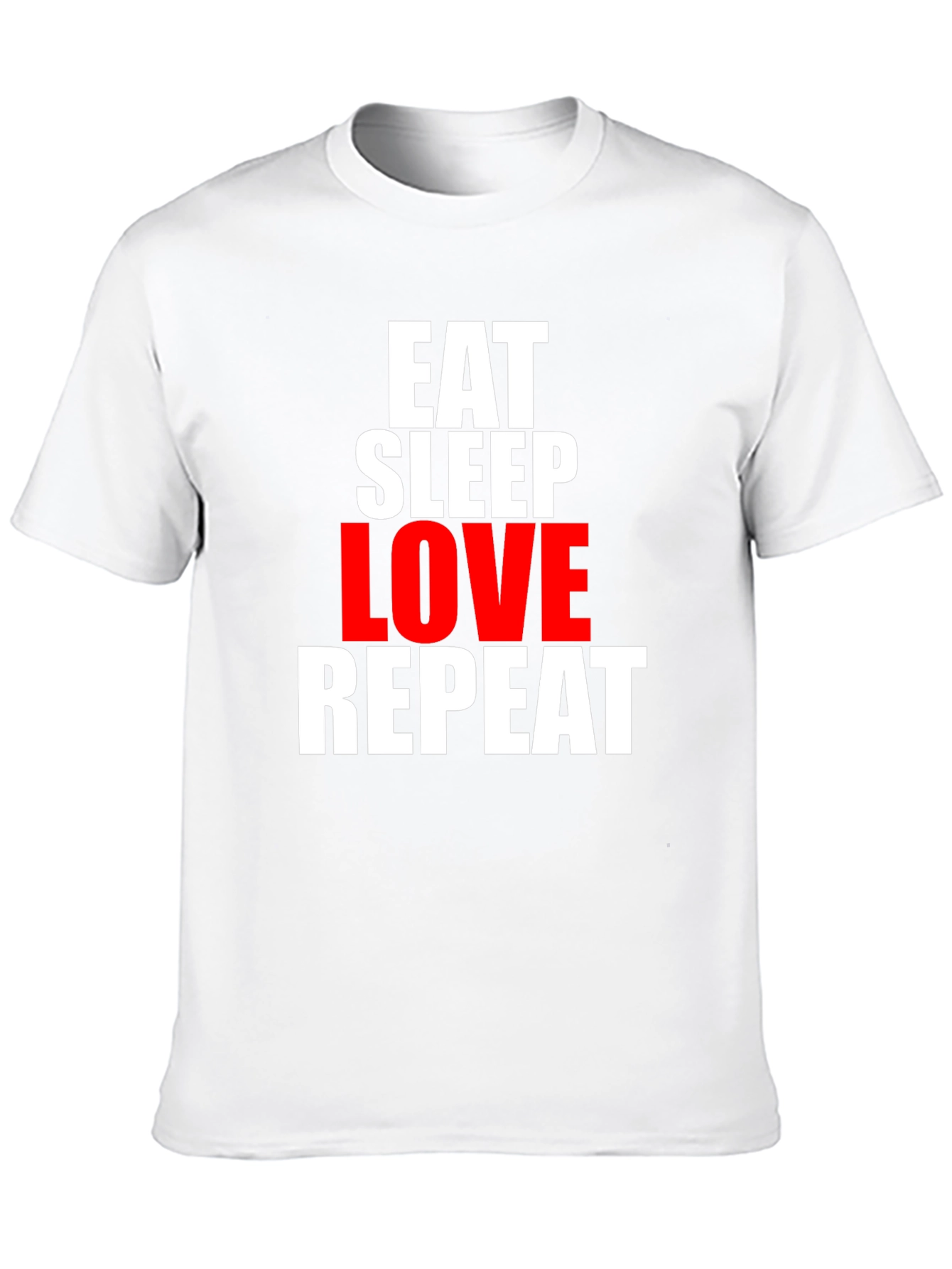 Eat Sleep Love Repeat Graphic Tee