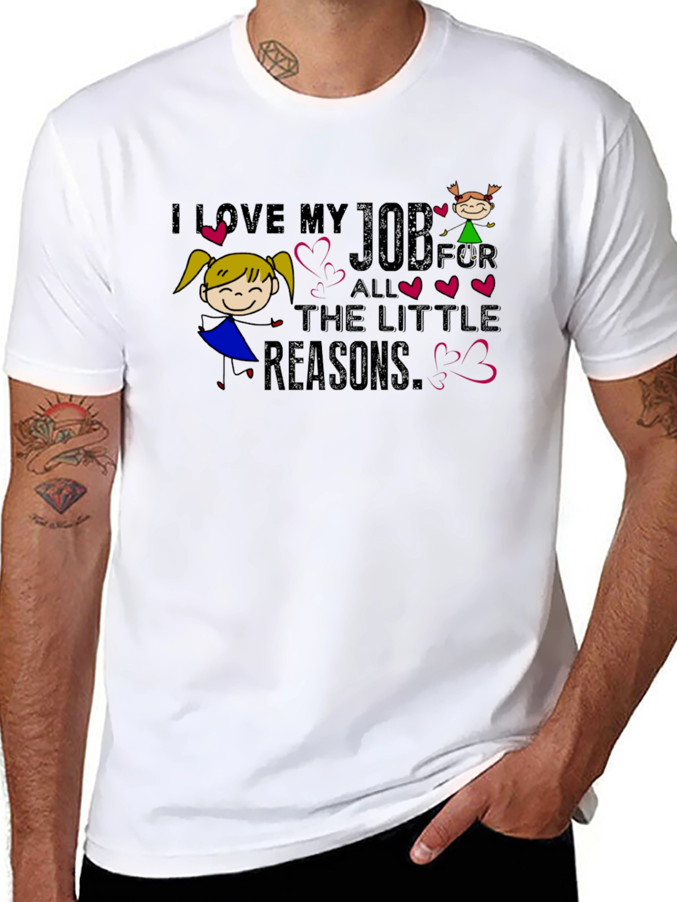 I Love My Job T-Shirt - Little Reasons Design