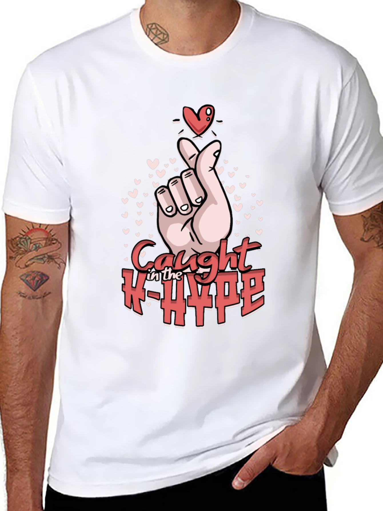 Caught in the K-Hype Graphic Tee