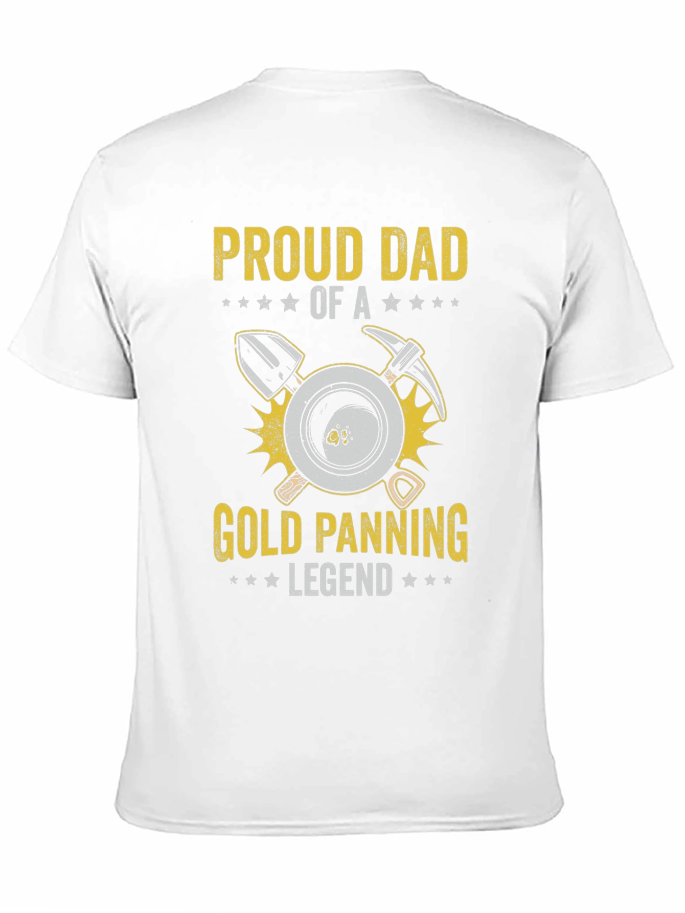 Proud Dad Gold Panning Legend Tee