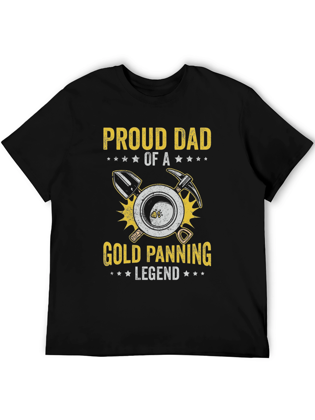 Proud Dad Gold Panning Legend Tee