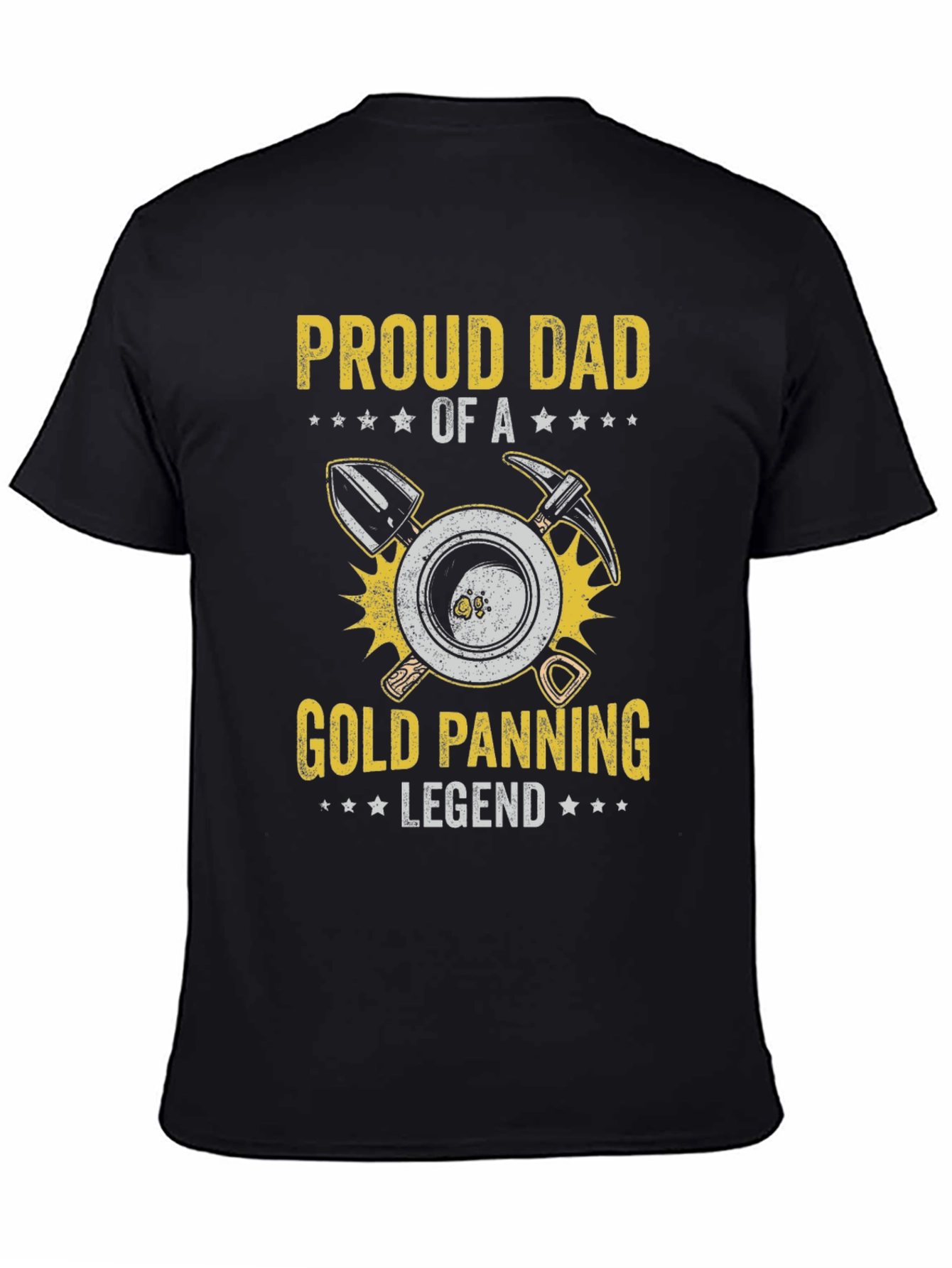Proud Dad Gold Panning Legend Tee