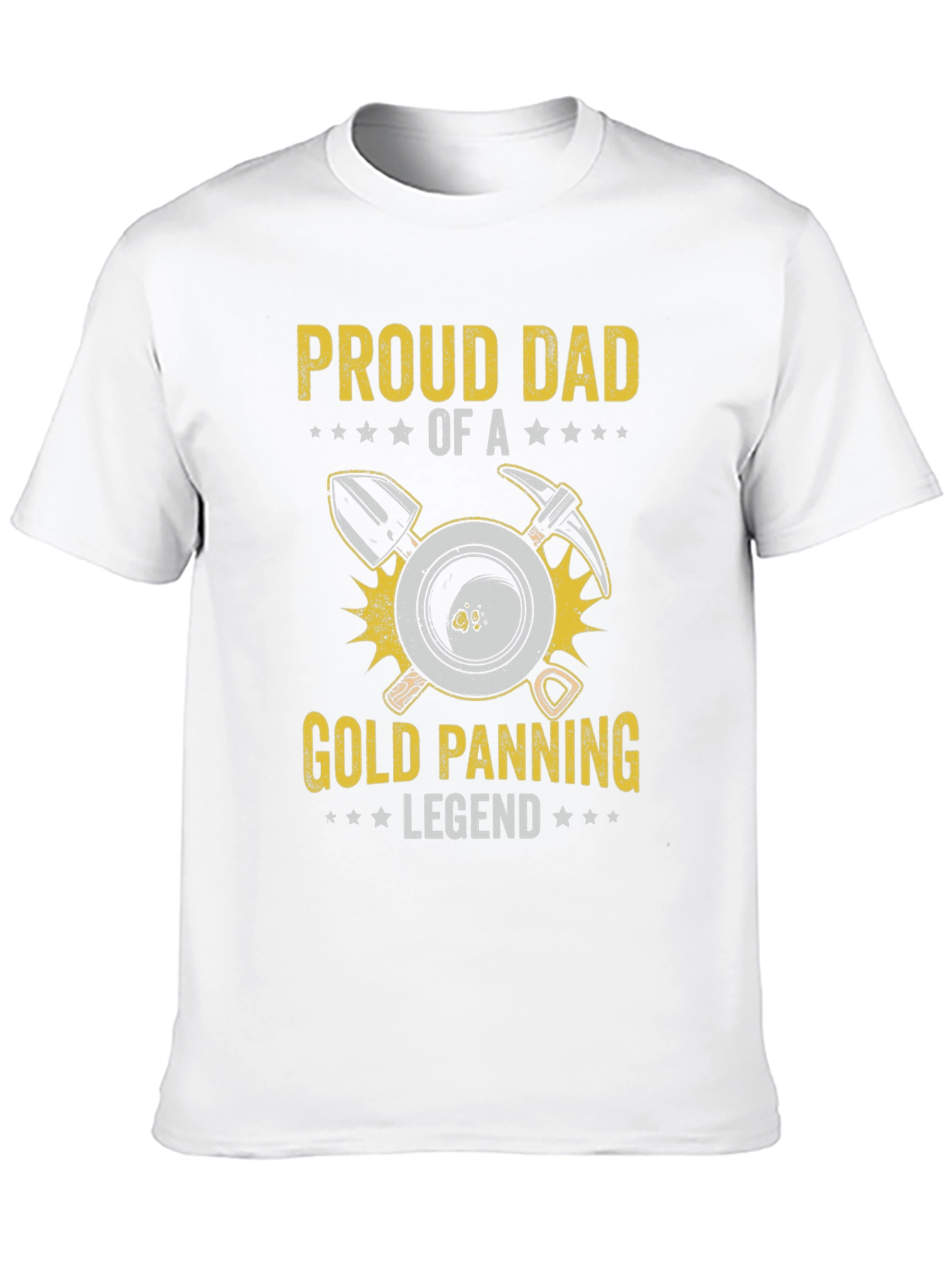Proud Dad Gold Panning Legend Tee