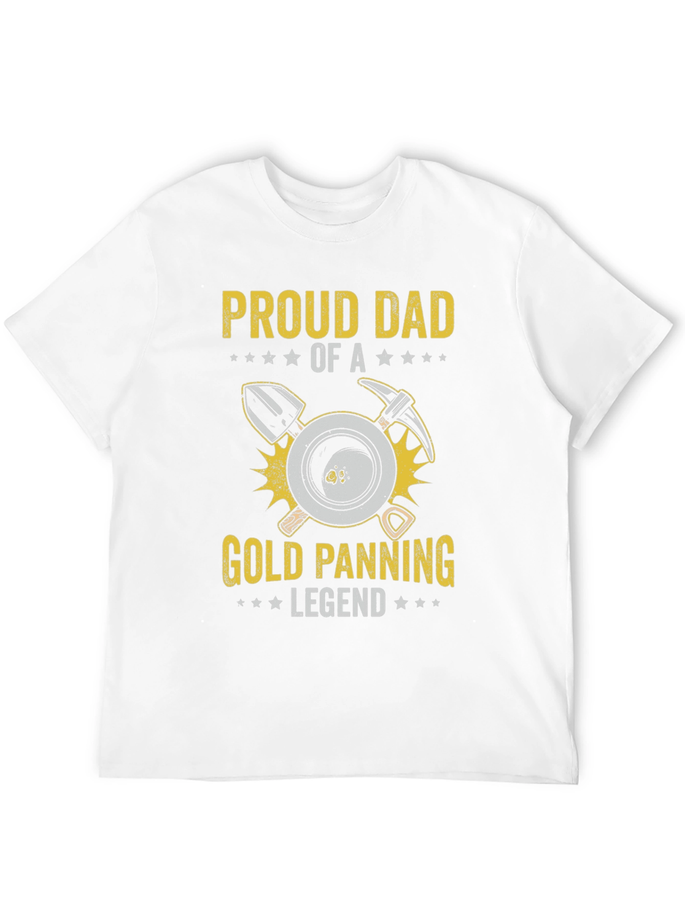 Proud Dad Gold Panning Legend Tee