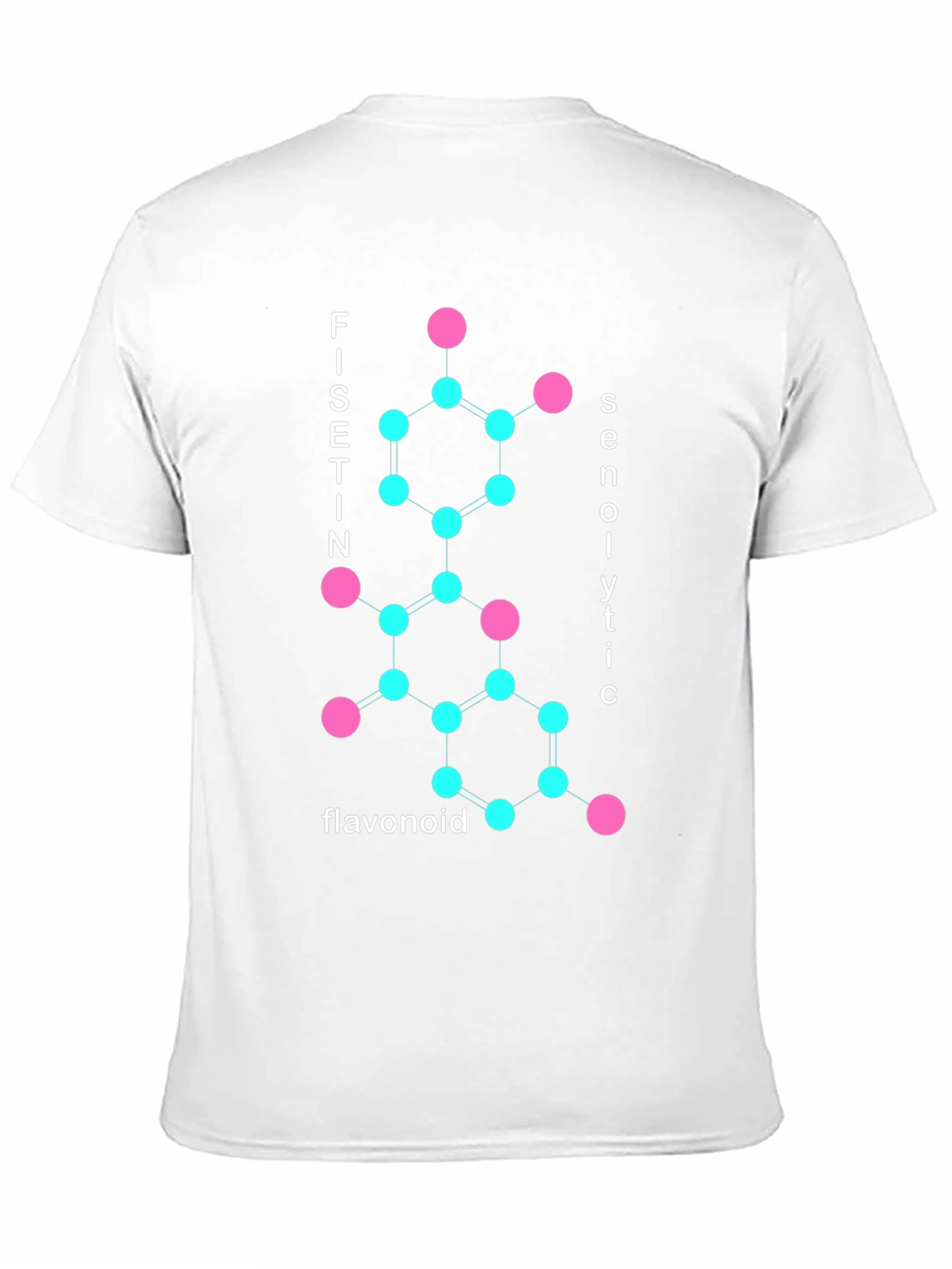 Fisetin Senolytic Molecule Graphic T-Shirt