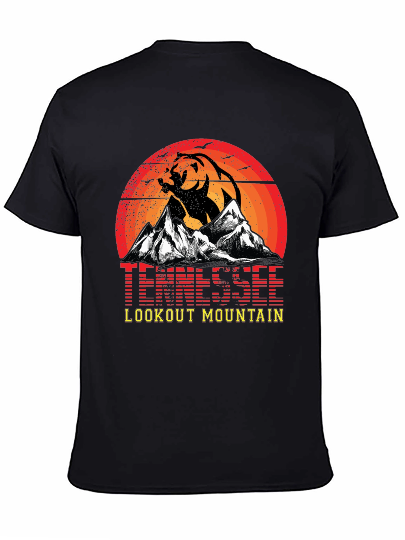 Tennessee Lookout Mountain Bear Graphic T-Shirt