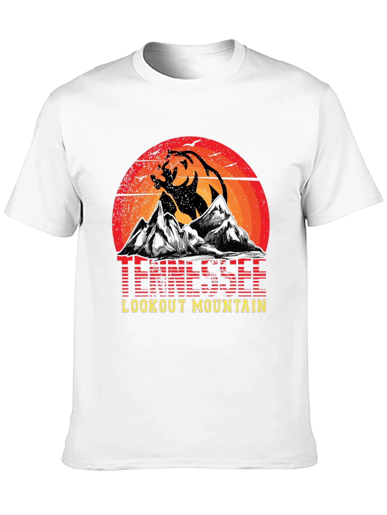 Tennessee Lookout Mountain Bear Graphic T-Shirt