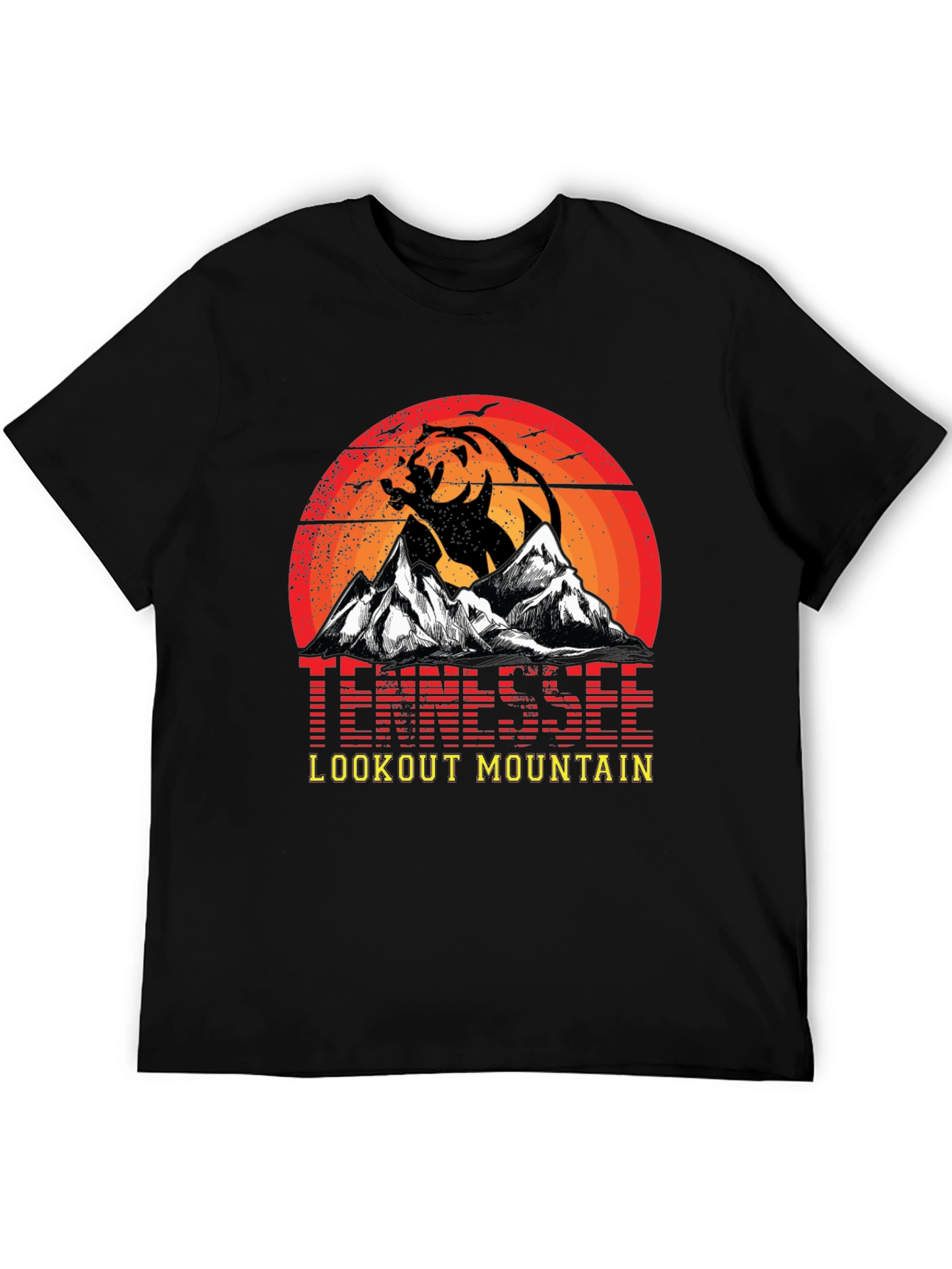 Tennessee Lookout Mountain Bear Graphic T-Shirt
