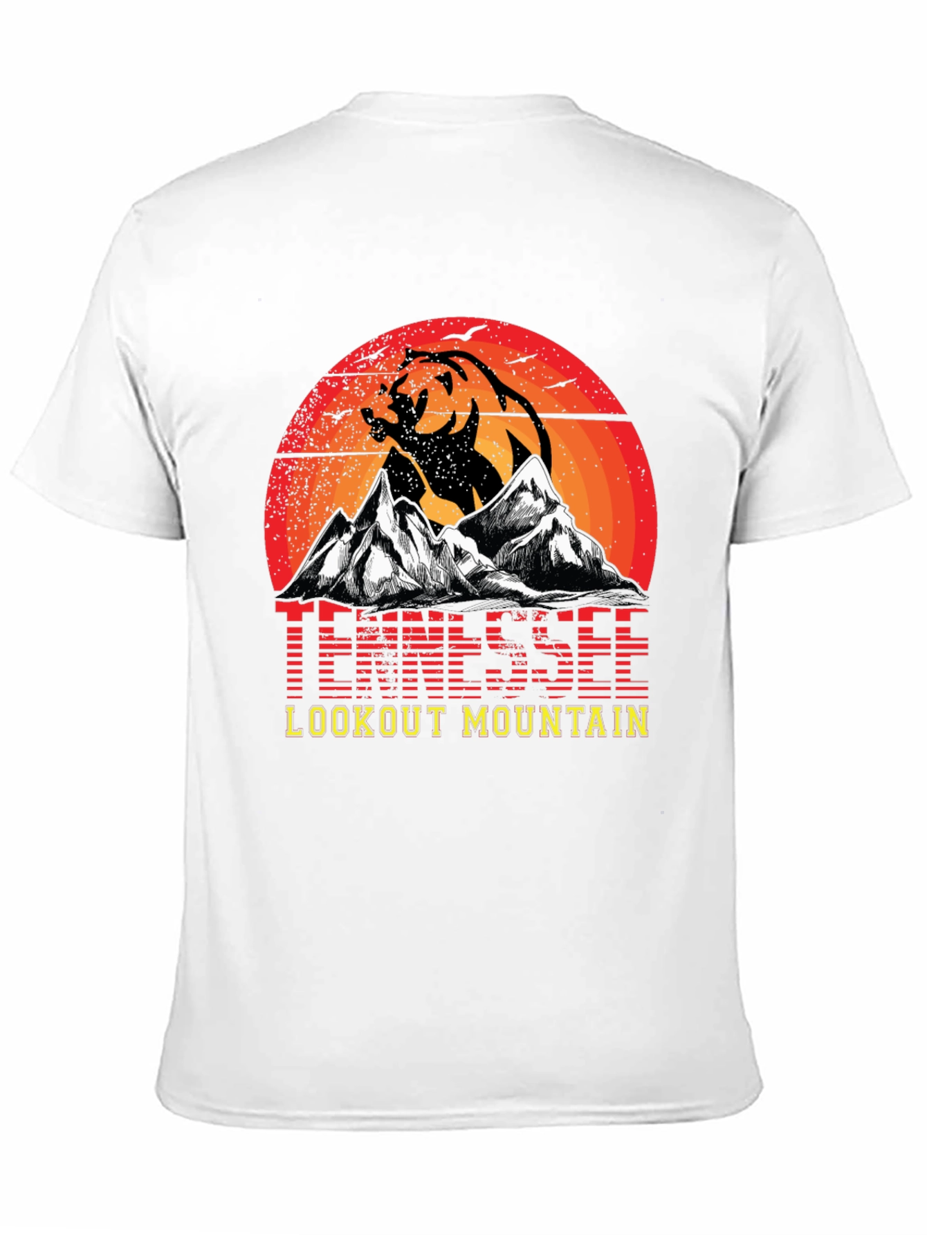 Tennessee Lookout Mountain Bear Graphic T-Shirt