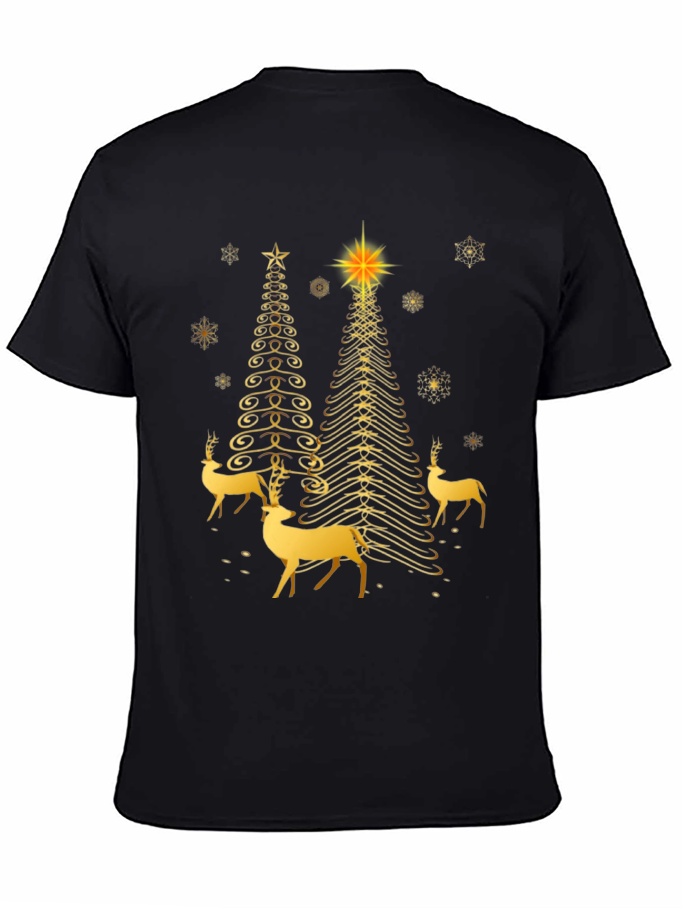 Festive Christmas Deer T-Shirt