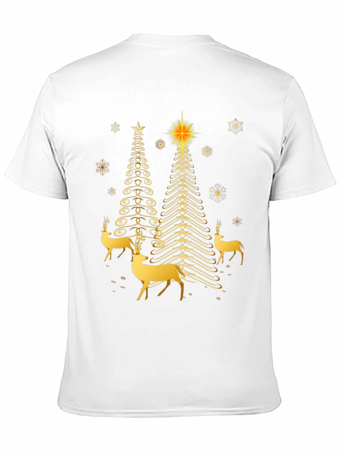 Festive Christmas Deer T-Shirt