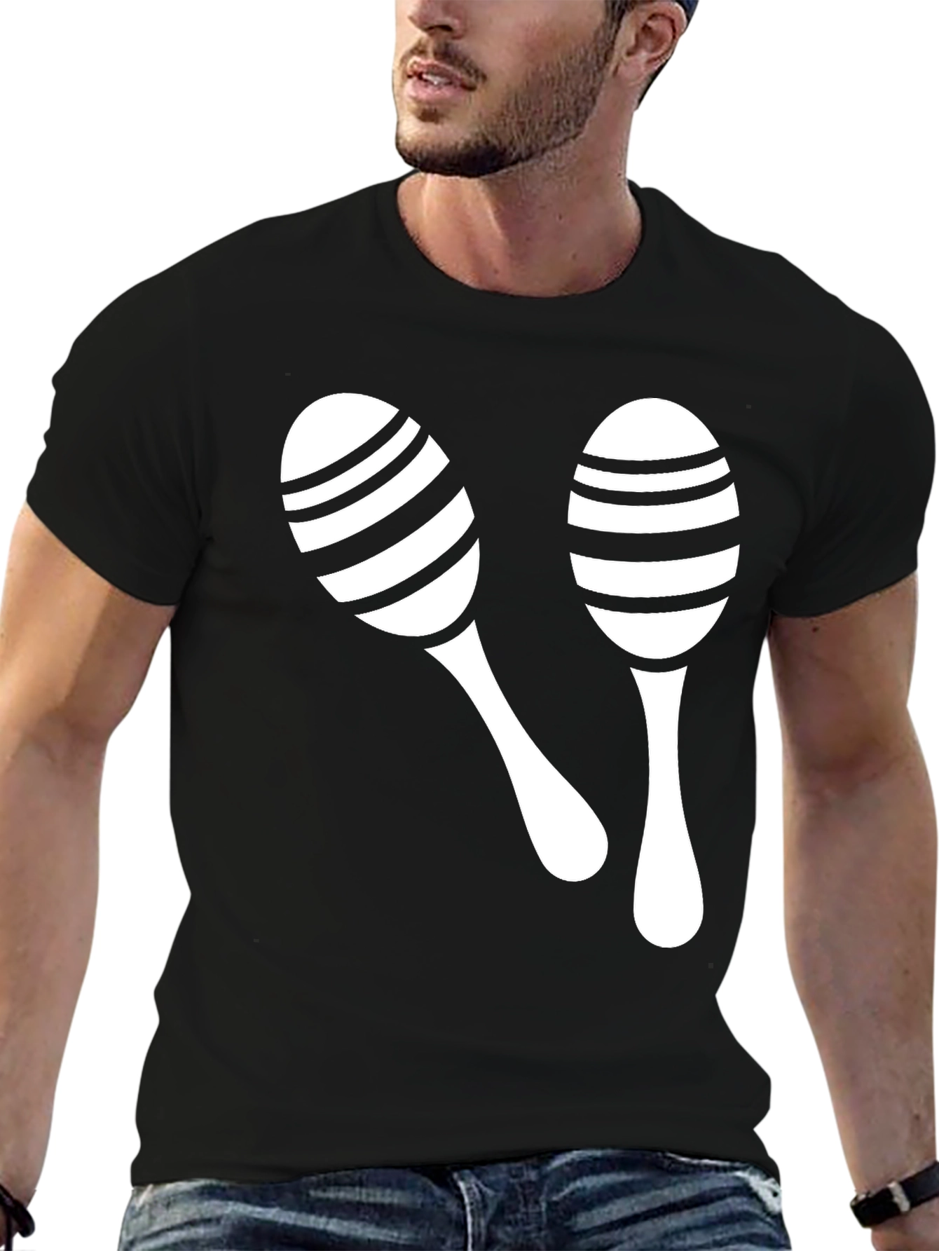 Maracas Graphic T-Shirt - Music Lovers Tee