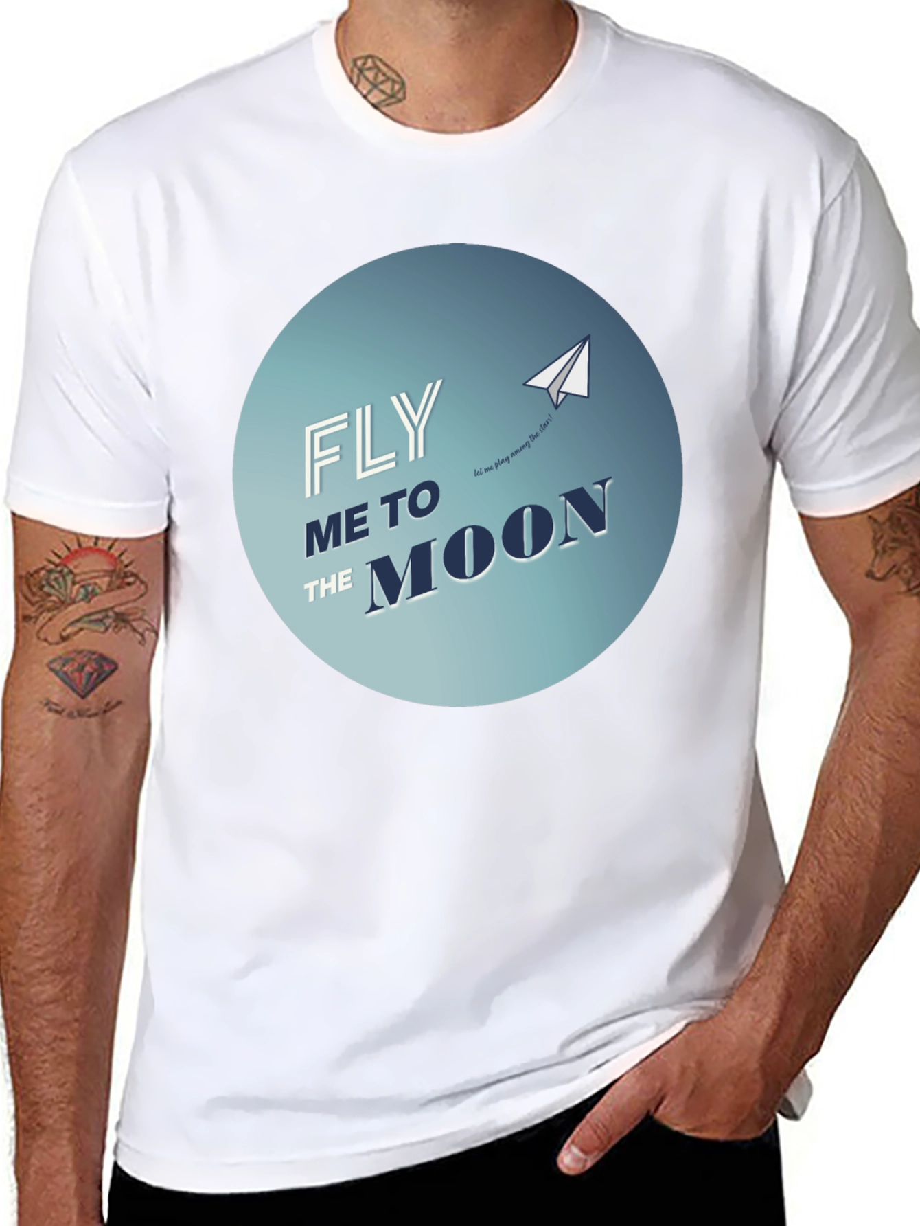 Fly Me to the Moon Graphic Tee