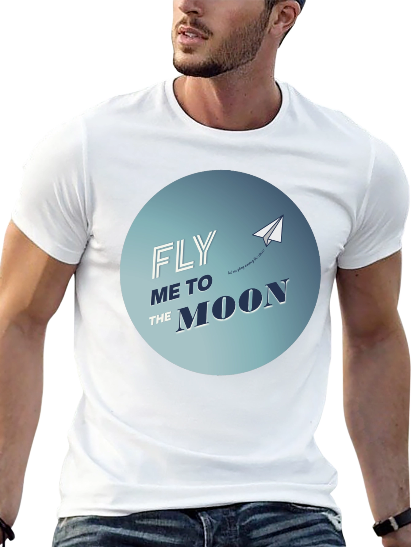 Fly Me to the Moon Graphic Tee