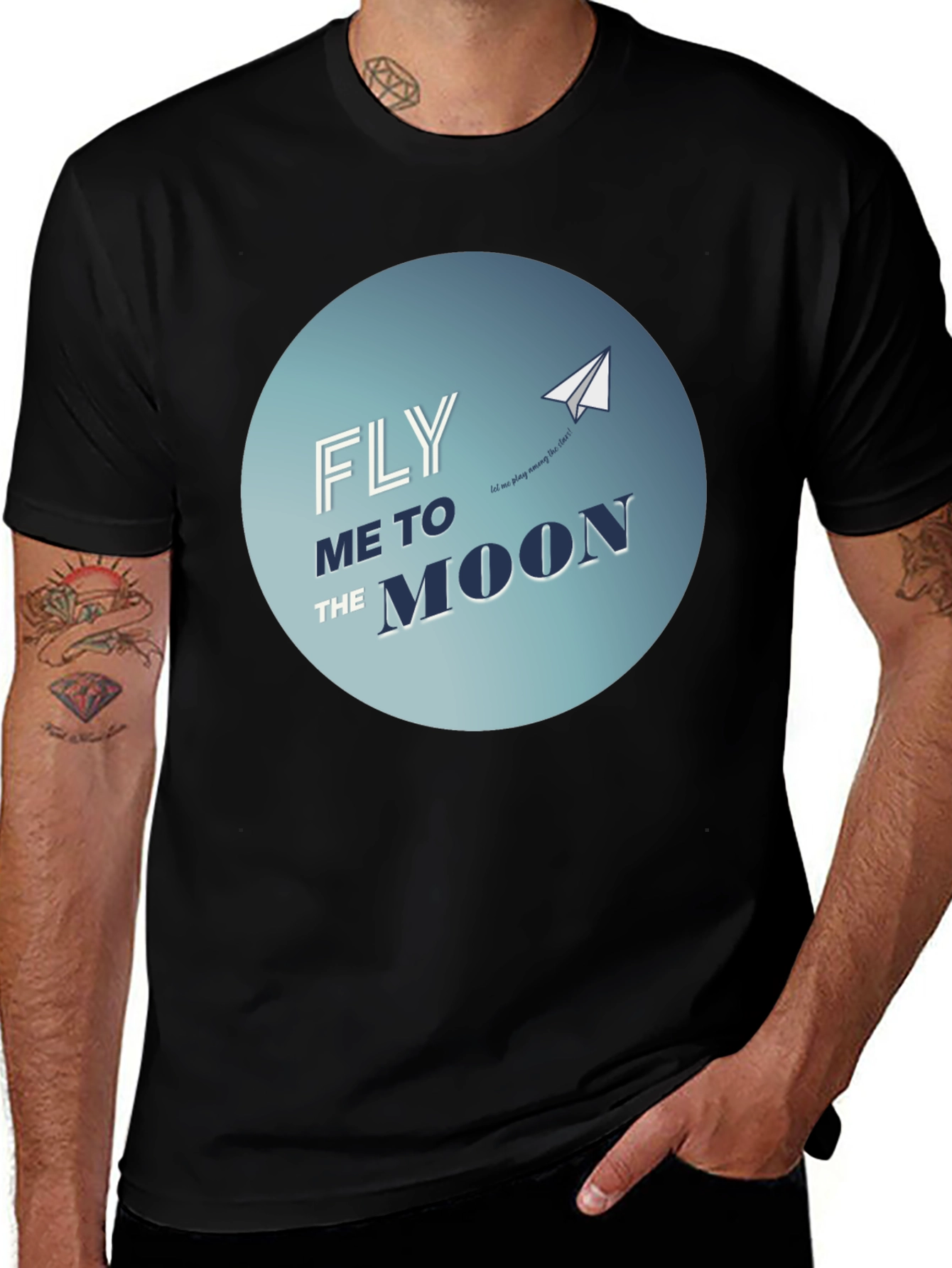 Fly Me to the Moon Graphic Tee