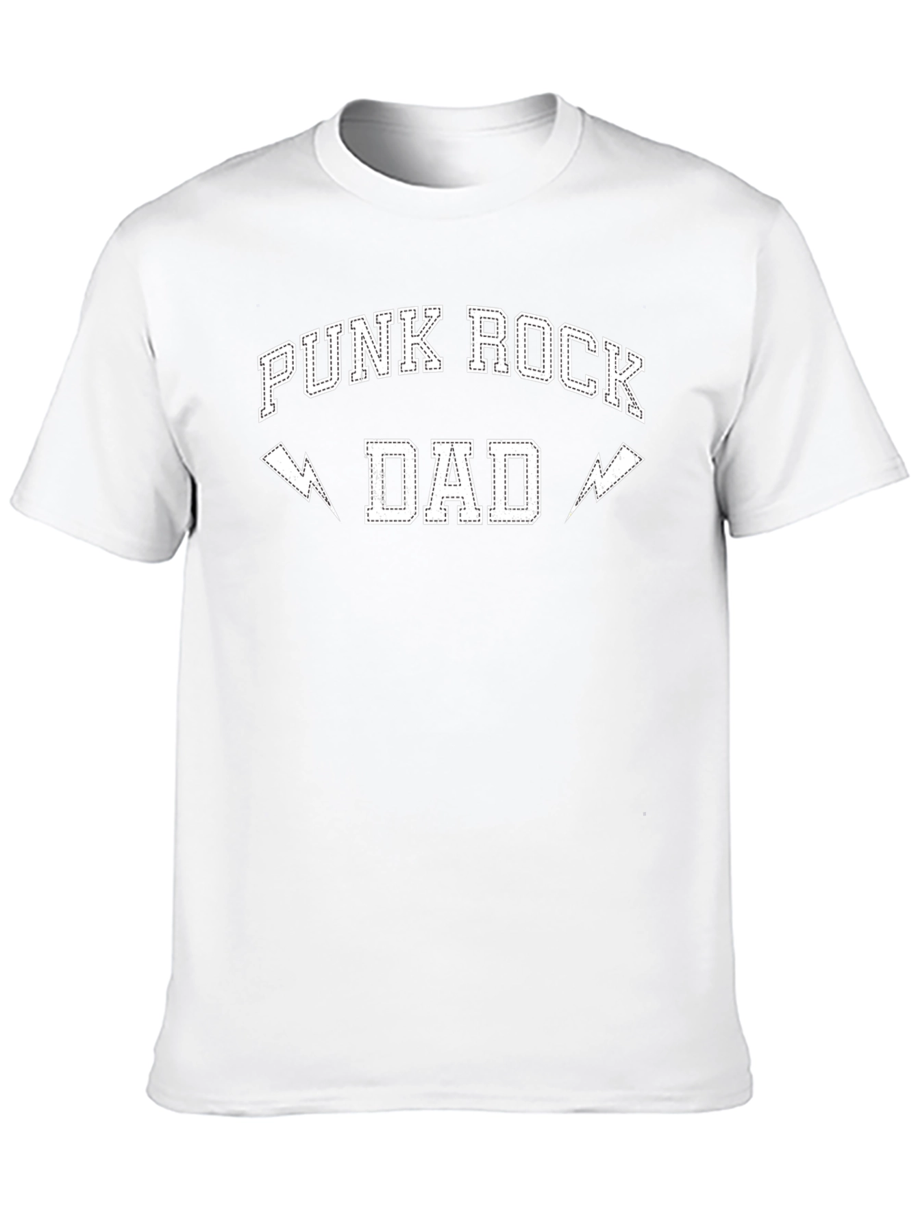 Punk Rock Dad T-Shirt - Black