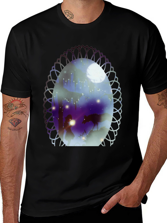 Enchanted Forest Graphic Tee - Midnight Tale