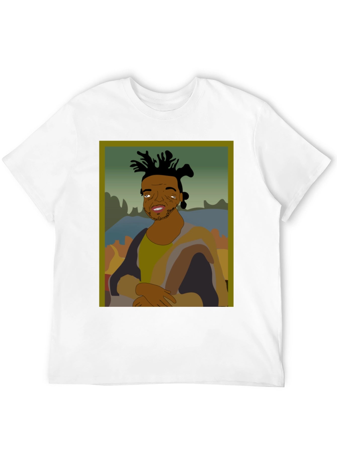 Mona Lisa Kodak Black Tee - Unique Graphic T-Shirt