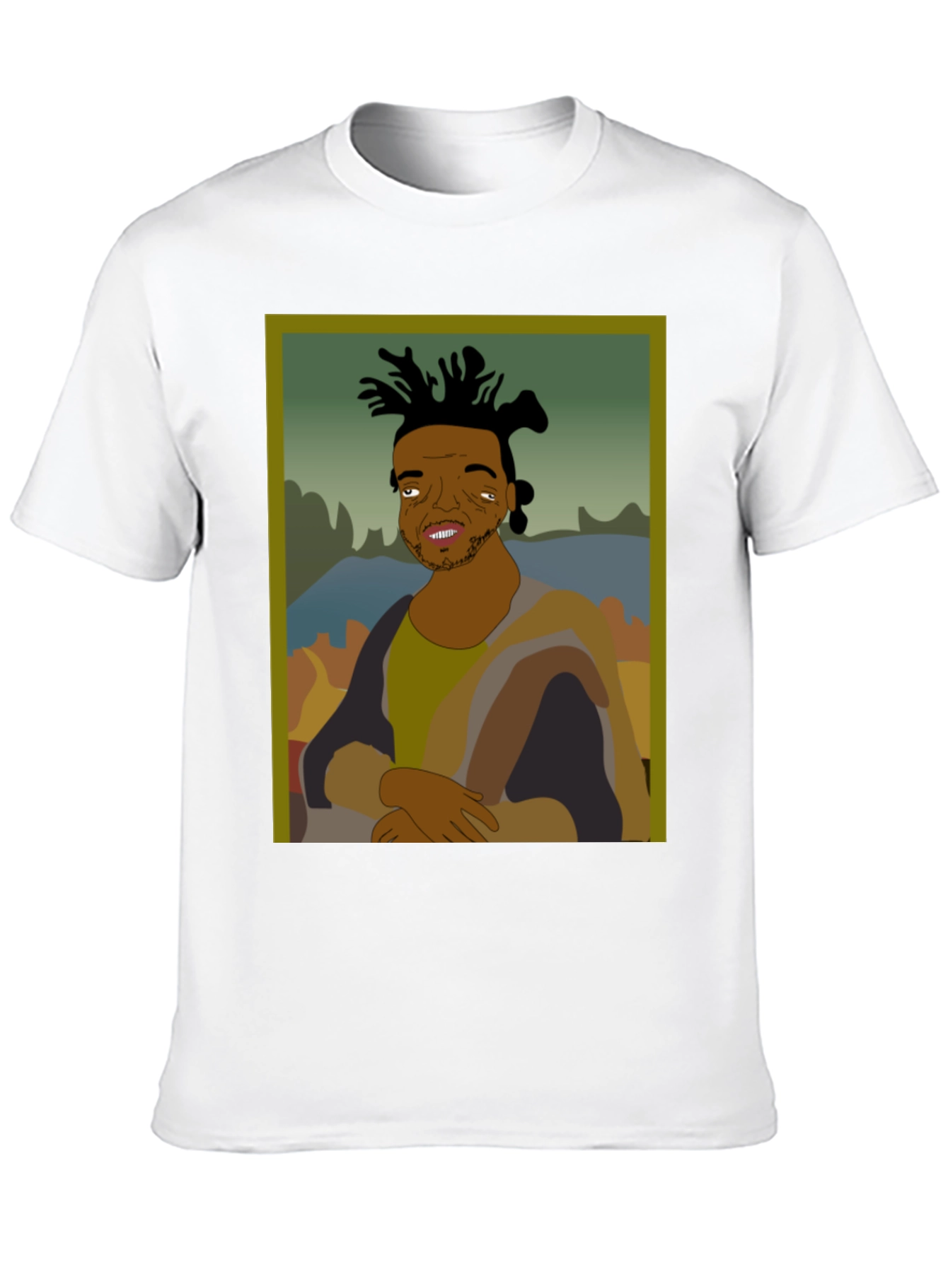 Mona Lisa Kodak Black Tee - Unique Graphic T-Shirt