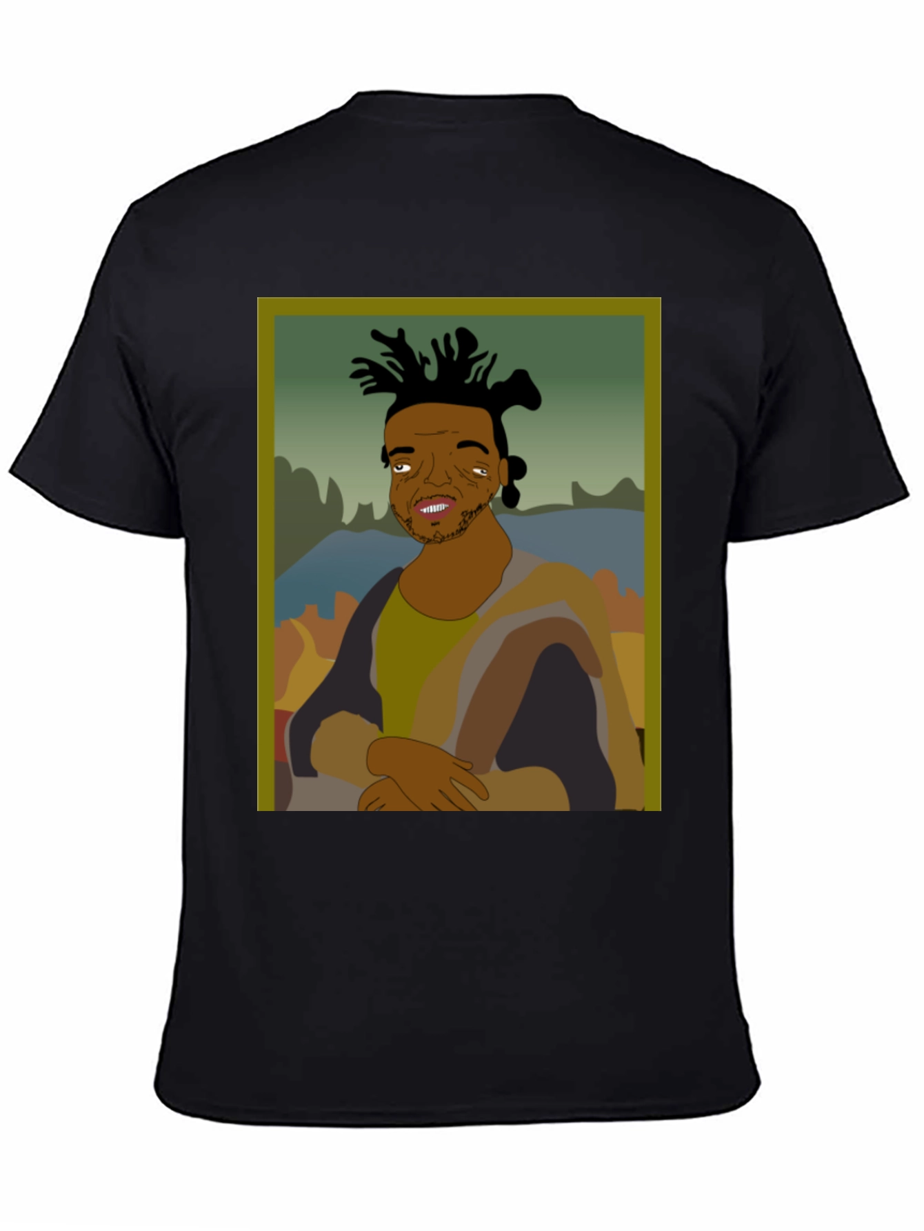 Mona Lisa Kodak Black Tee - Unique Graphic T-Shirt
