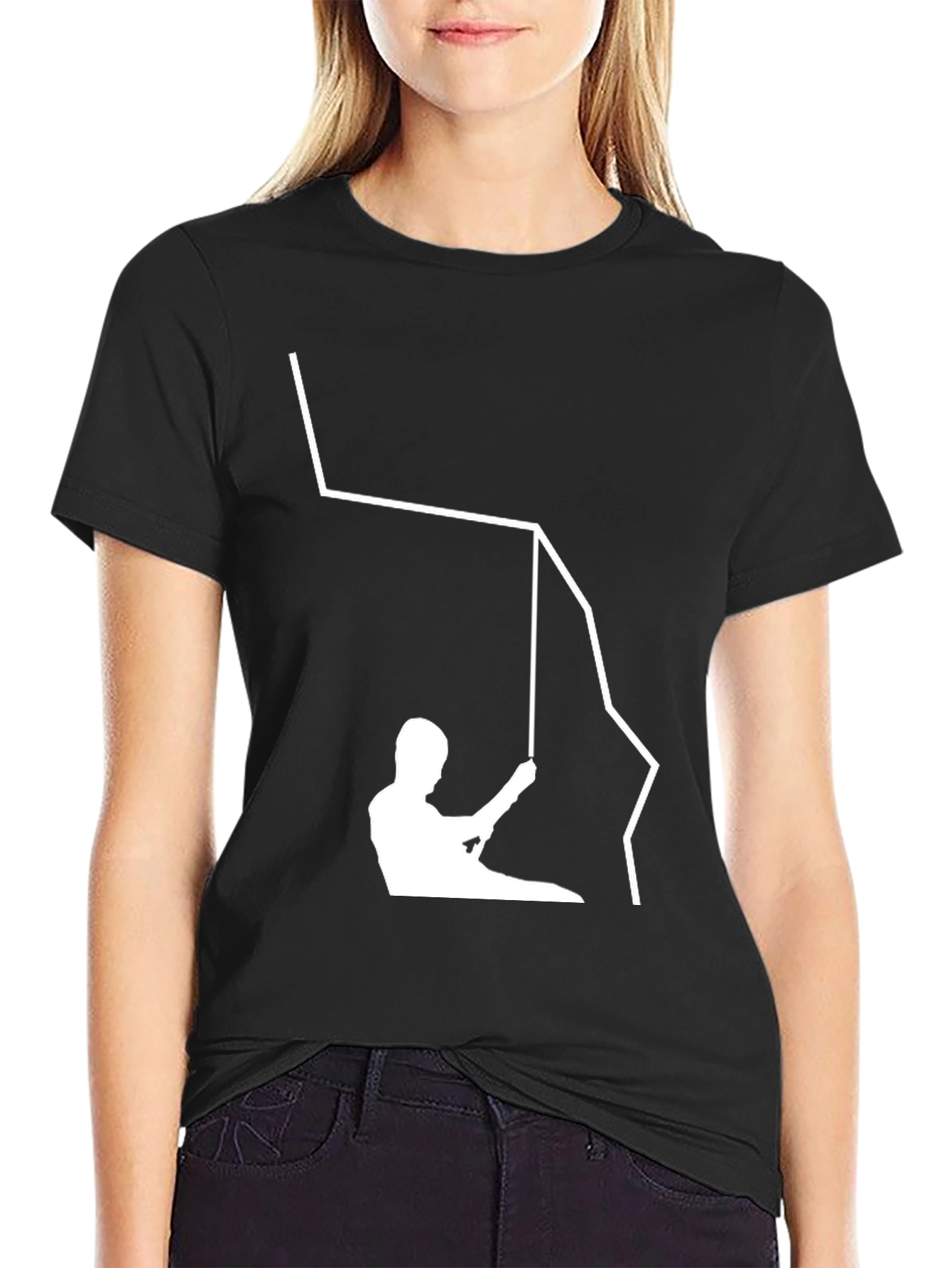 Trapper Silhouette Graphic Tee - Unique Design