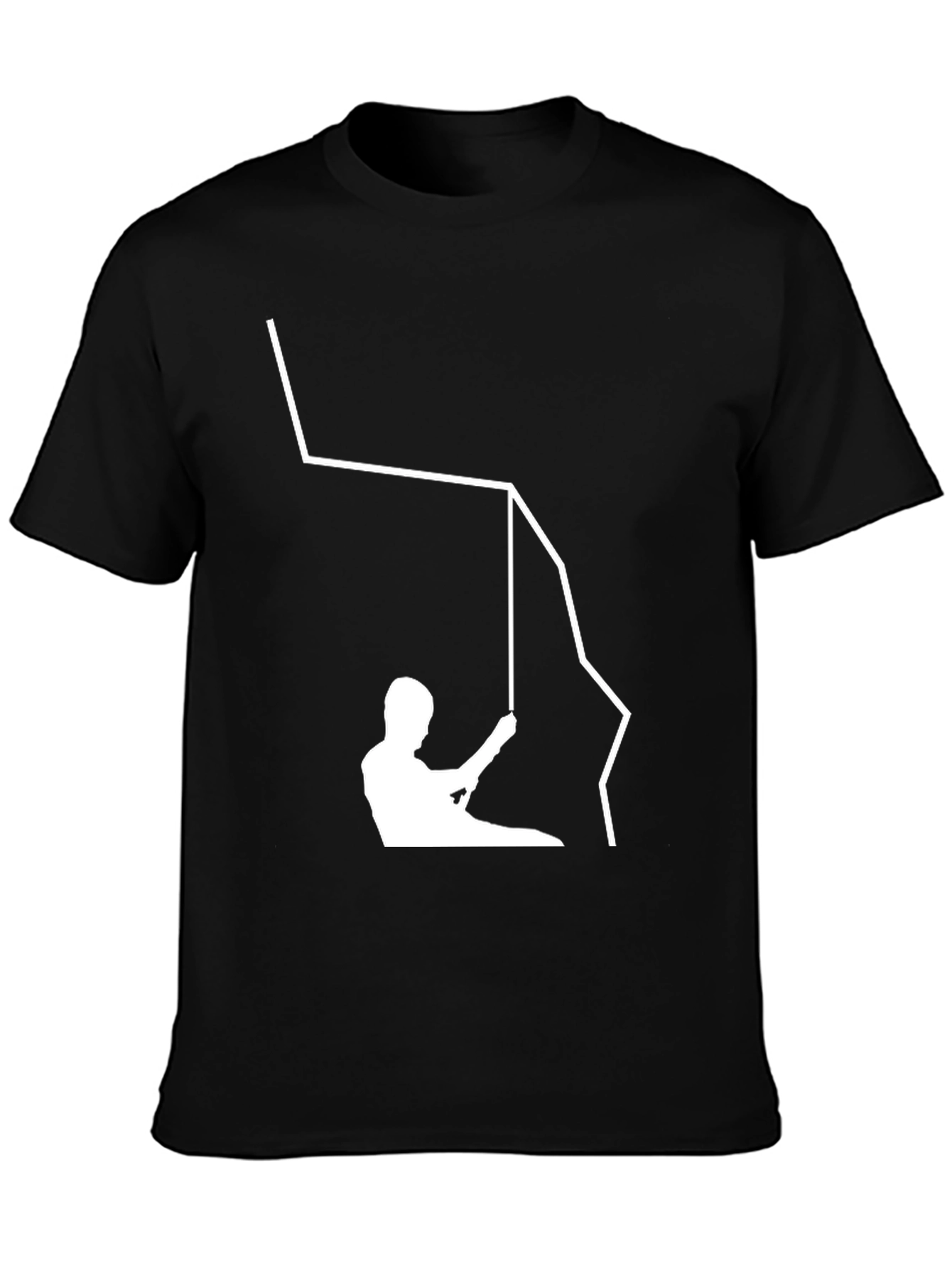 Trapper Silhouette Graphic Tee - Unique Design