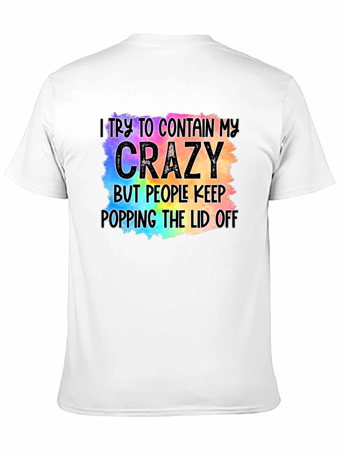 Crazy Lid Black T-Shirt